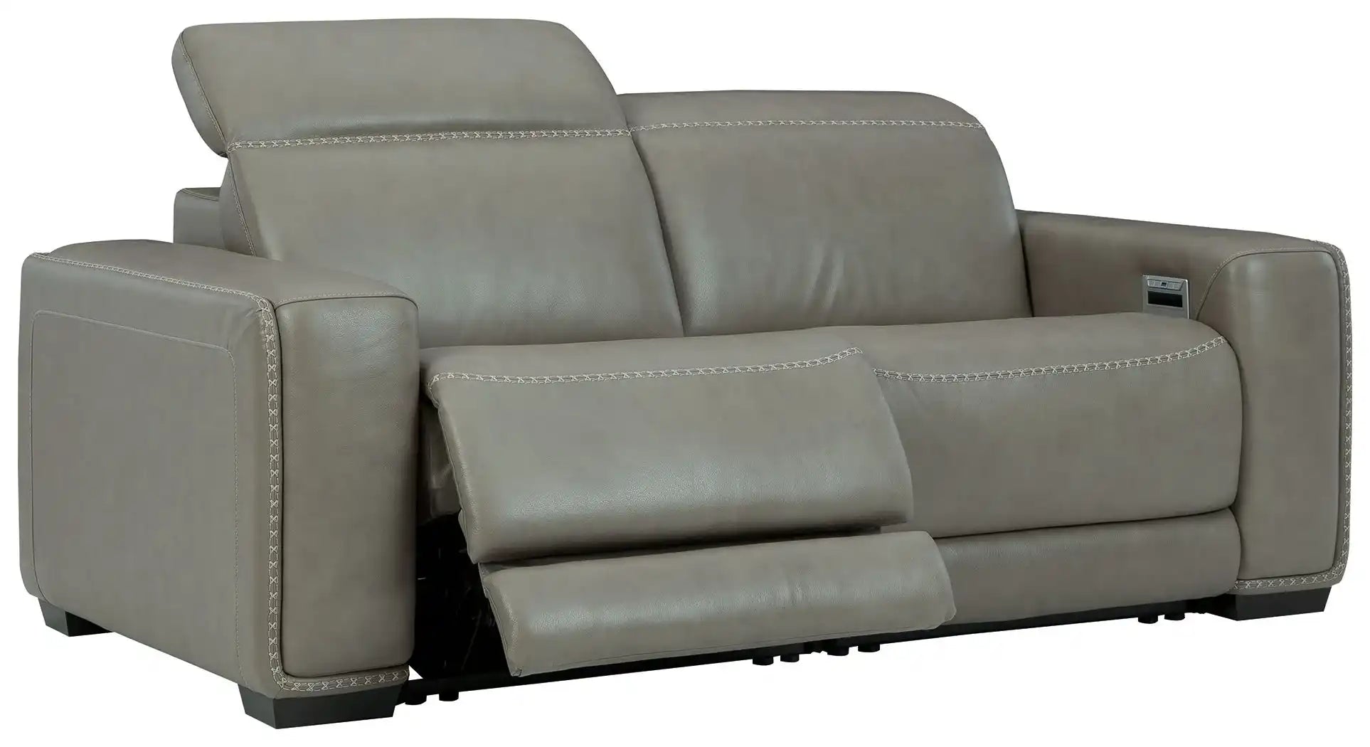 Correze - Power Reclining Sectional - Best Buy Furniture