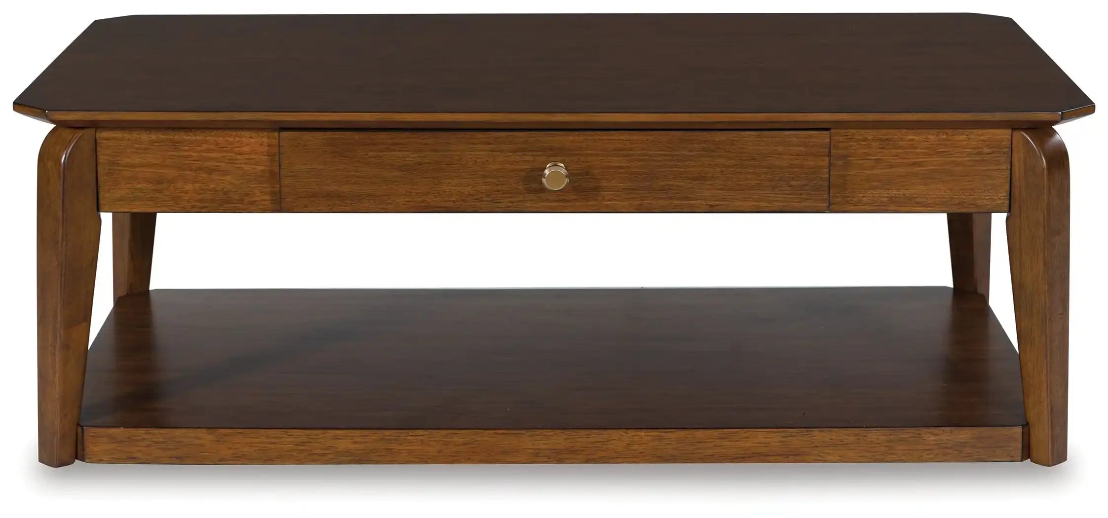 Trenmour - Rectangular Cocktail Table - Medium Brown - Best Buy Furniture