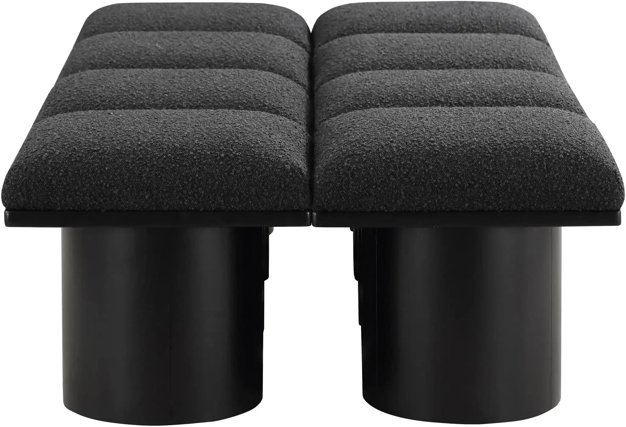 Pavilion - 8 Piece Modular Bench With Black Base