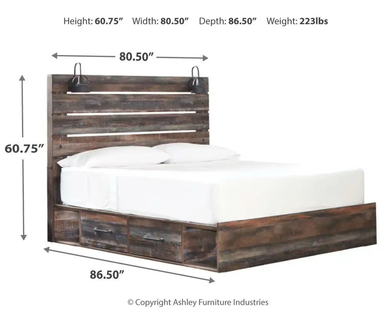 Drystan - Panel Bedroom Set - Best Buy Furniture