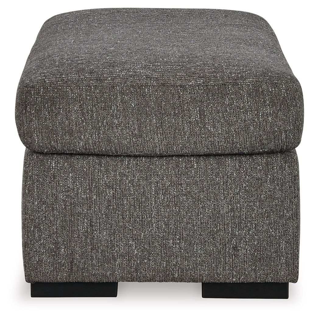 Gardiner - Ottoman - Pewter - Best Buy Furniture