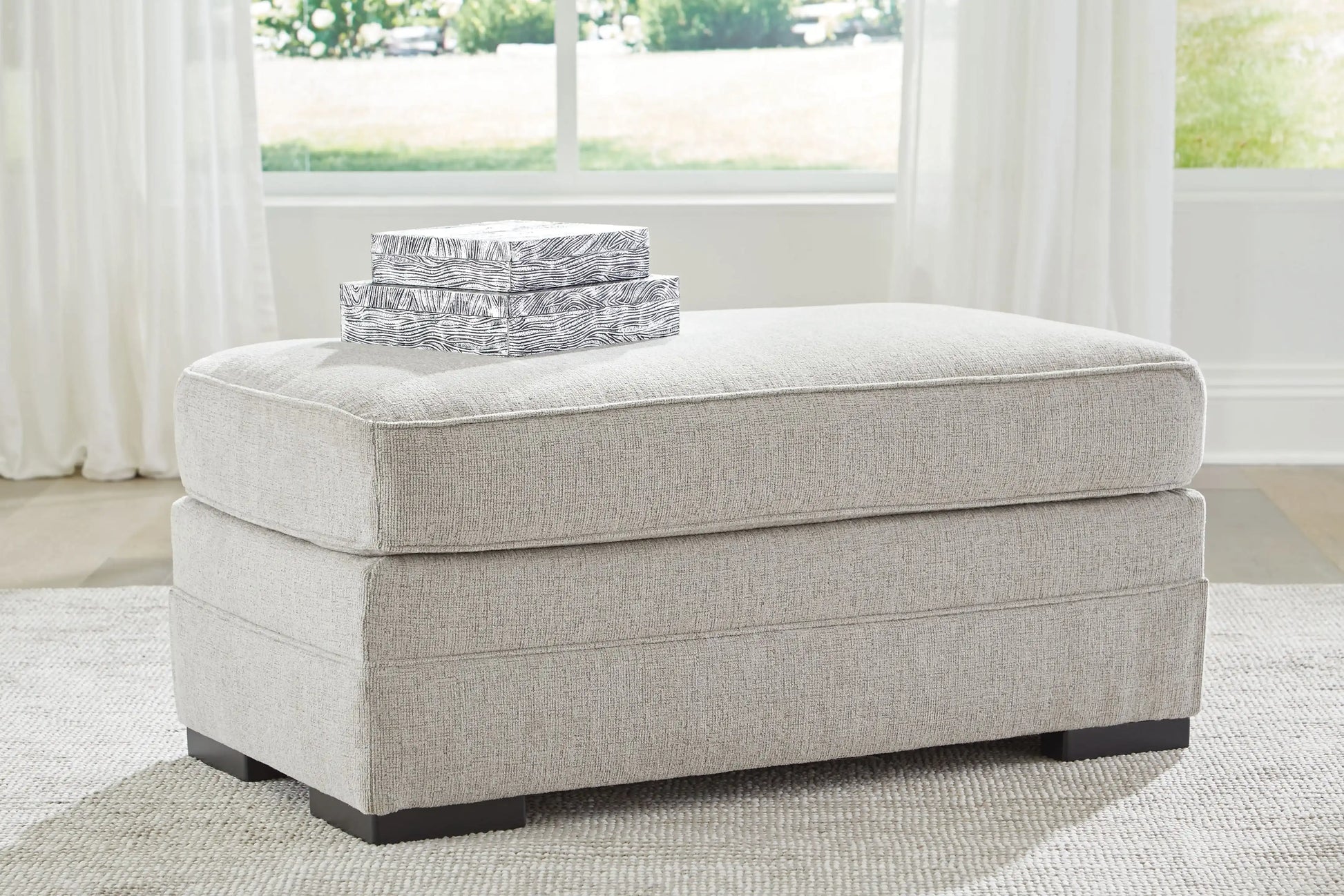 Eastonbridge - Ottoman - Shadow - Best Buy Furniture