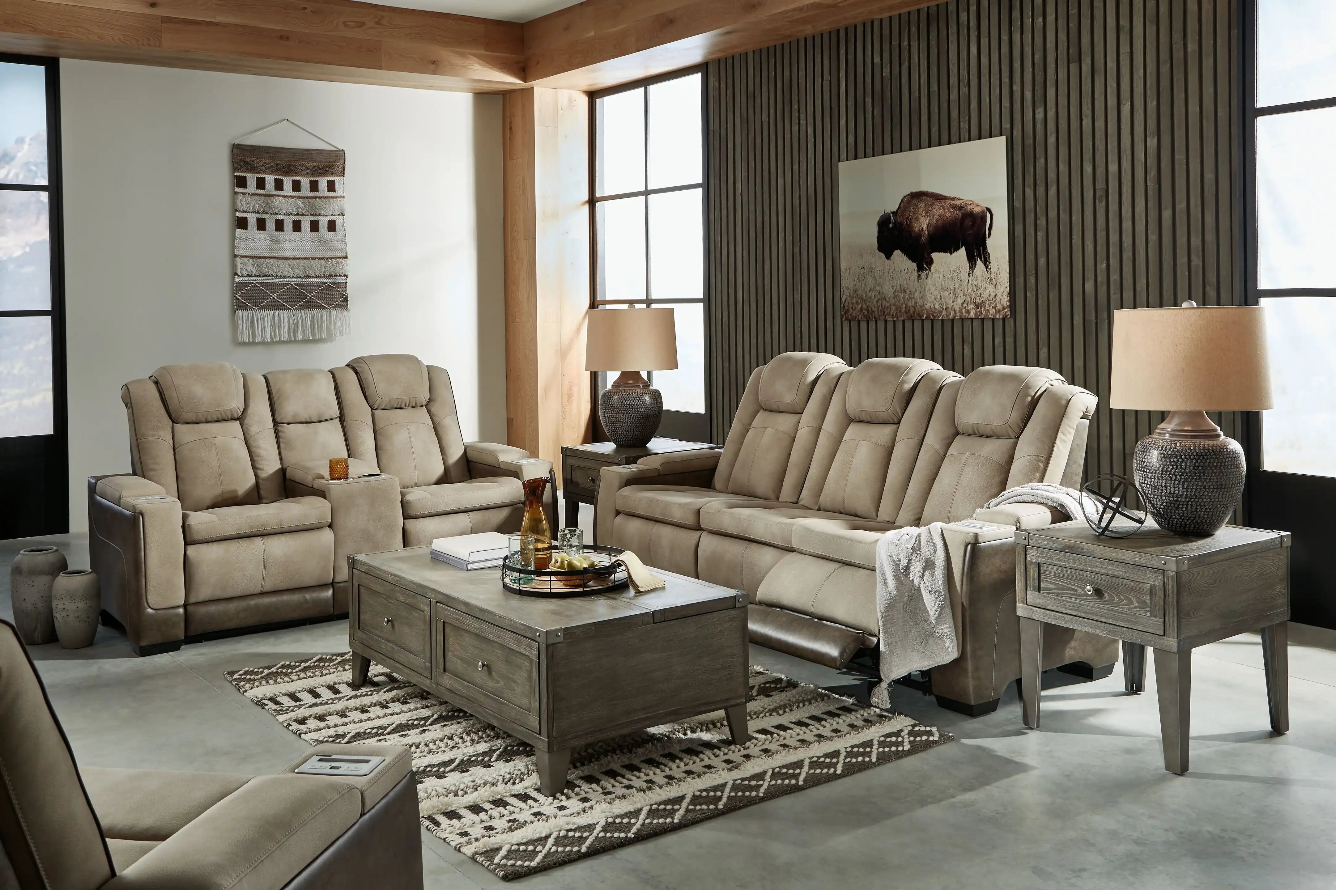 Next-Gen Durapella - Power Reclinering Living Room Set - Best Buy Furniture