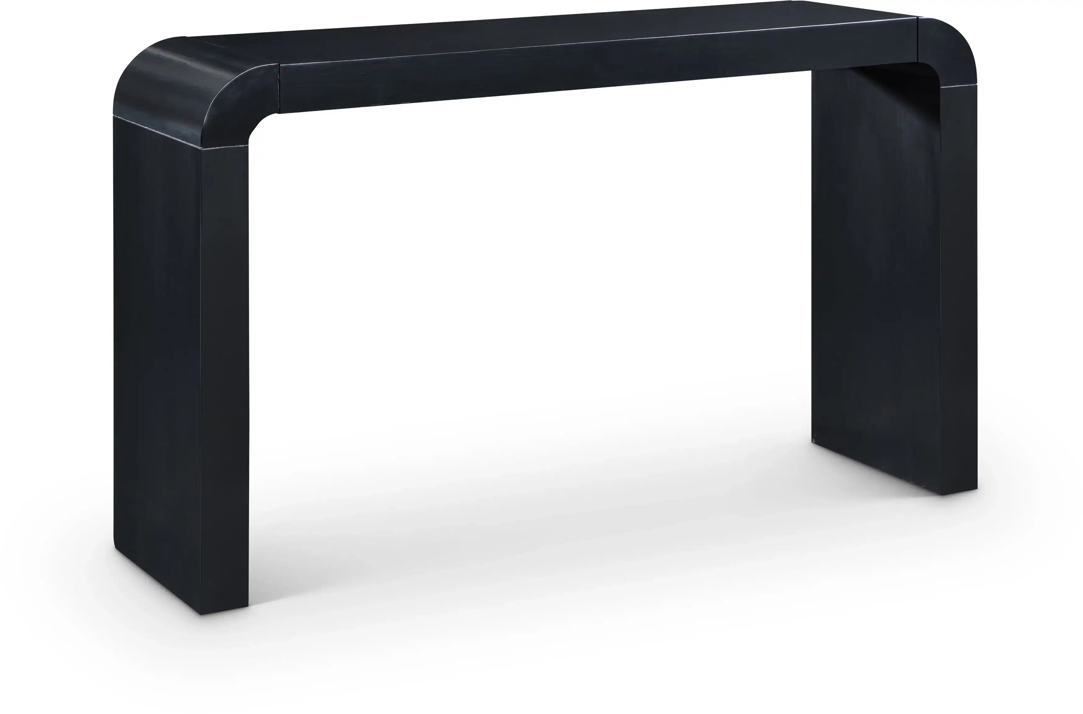 Toulon - Oak Veneer Console Table - Best Buy Furniture