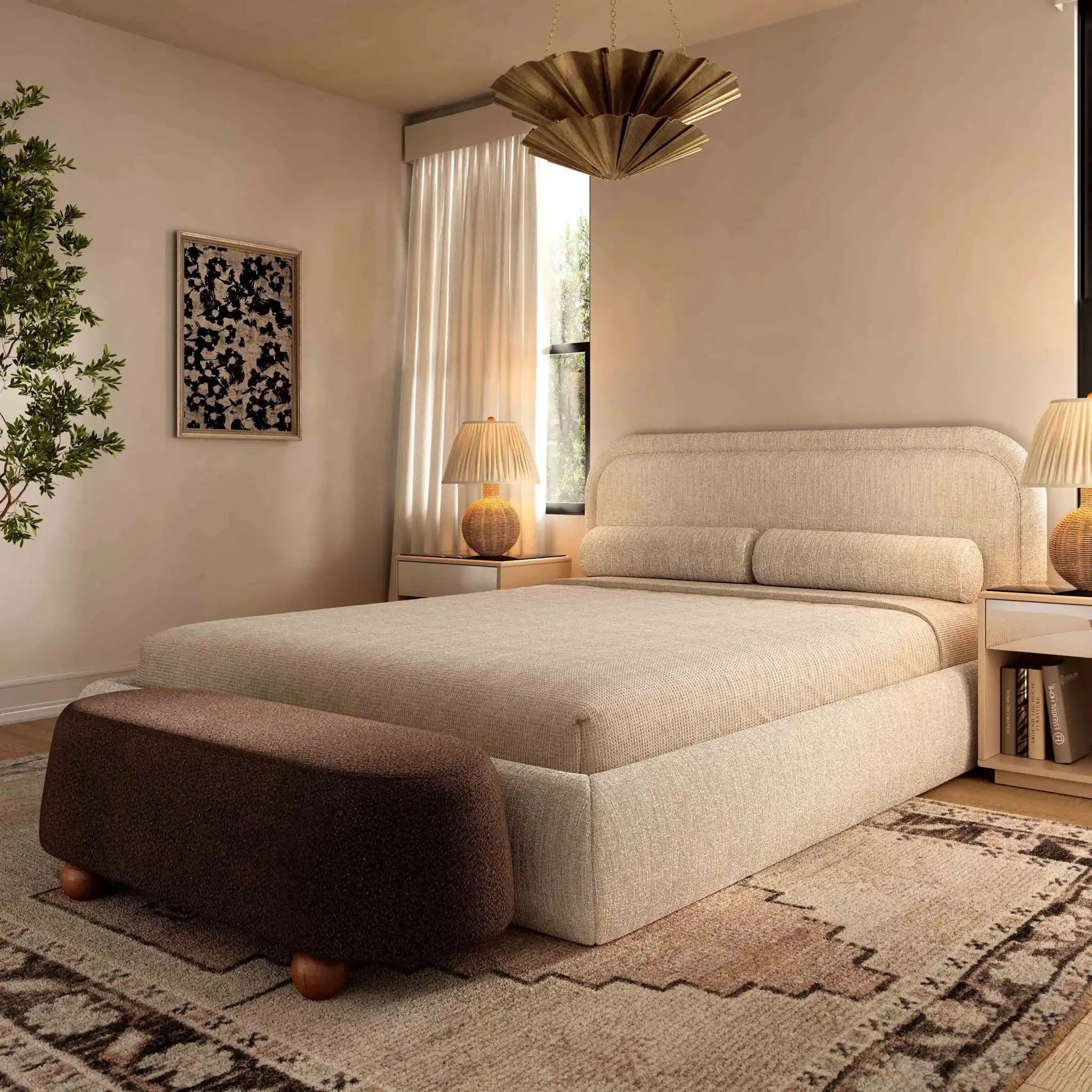 Jaine - Large Ottoman