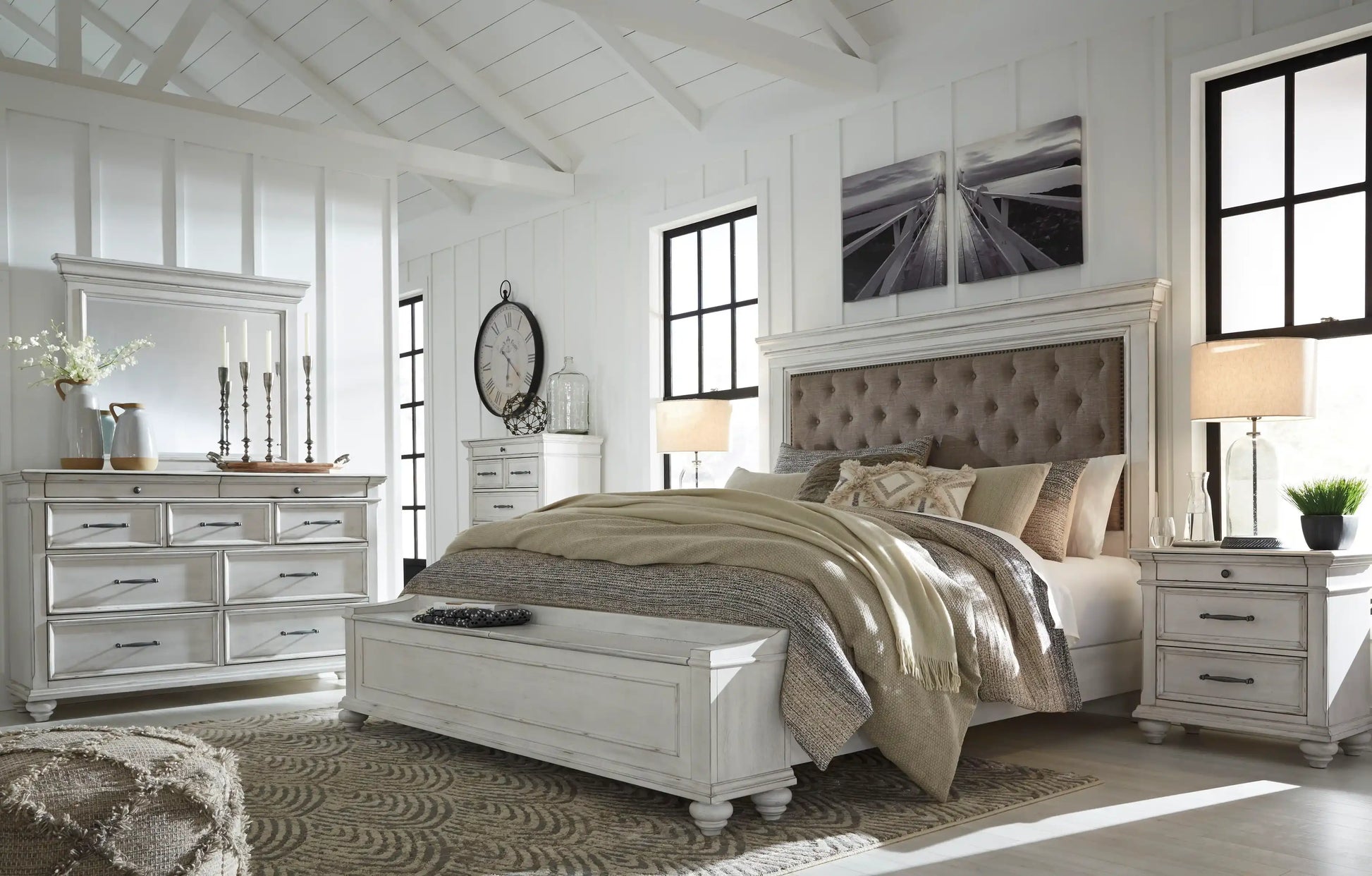 Kanwyn - Upholstered Bedroom Set - Best Buy Furniture
