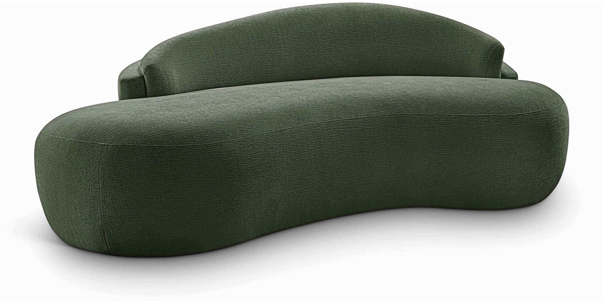 Caspian - Chenille Fabric Upholstered Loveseat - Best Buy Furniture