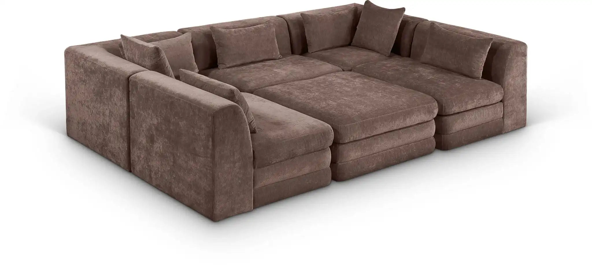 Stellar - 6 Piece Upholstered Modular Sectional - Best Buy Furniture