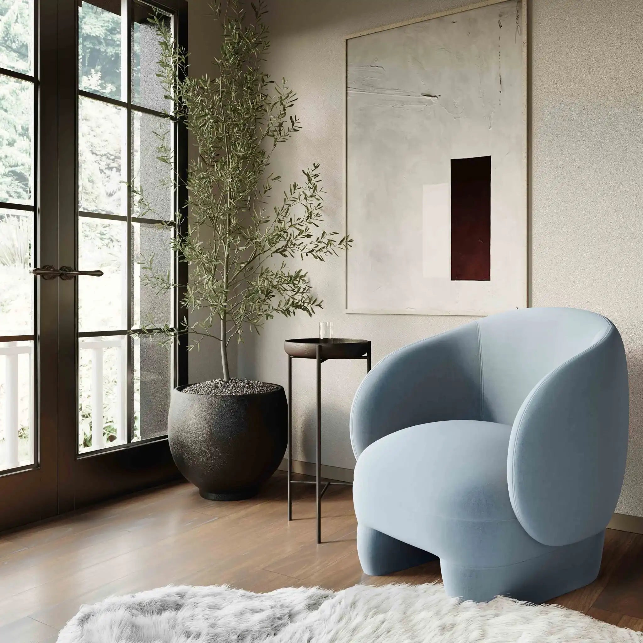 Kiki - Velvet Accent Chair