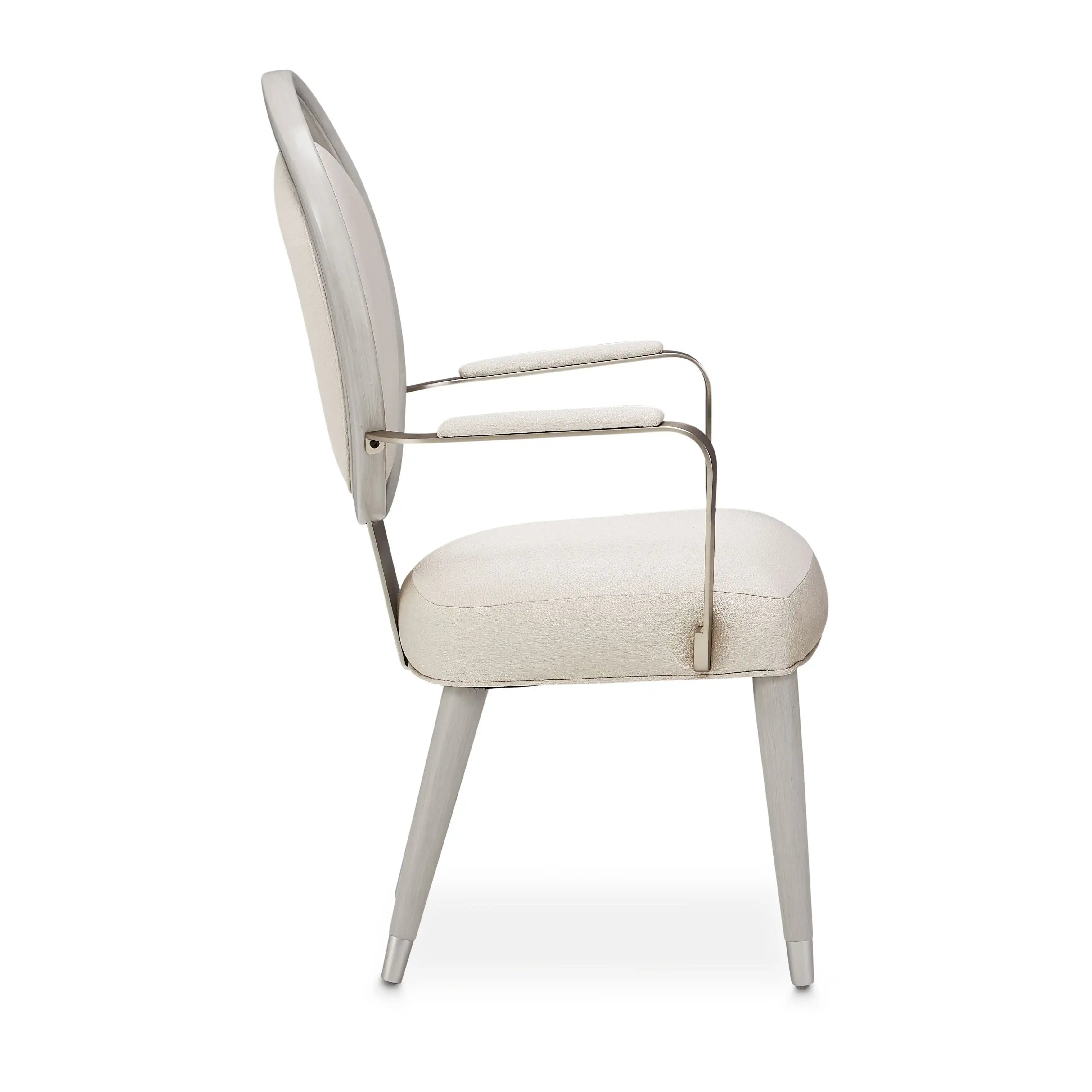 Eclipse - Arm Chair (Set of 2) - Moonlight Gray - Best Buy Furniture