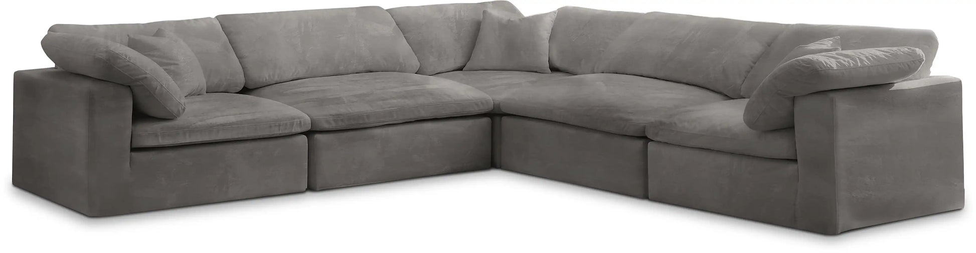 Cozy - 5 Piece Modular Corner Sectional - Best Buy Furniture