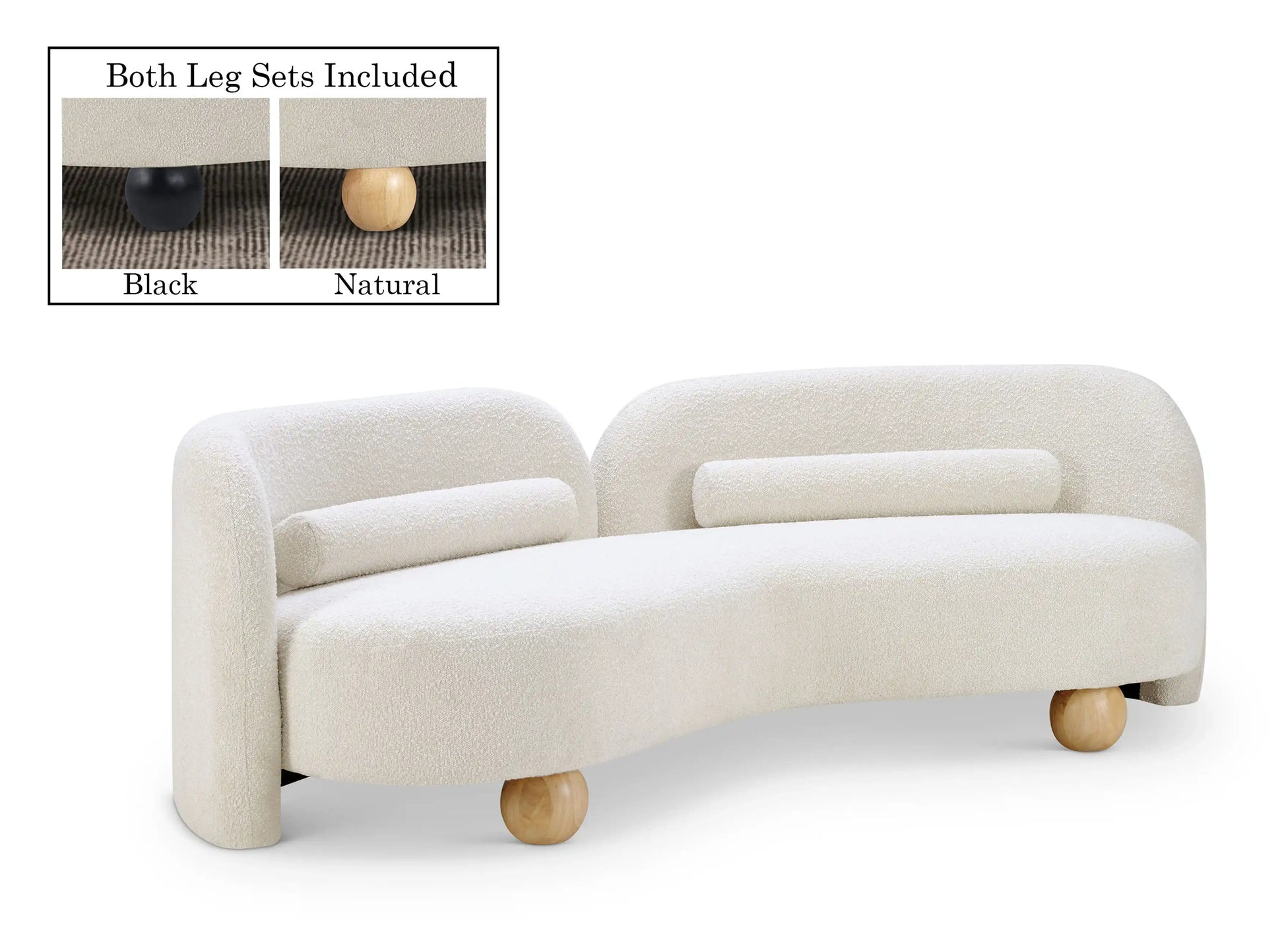 Daphne - Boucle Sofa - Best Buy Furniture
