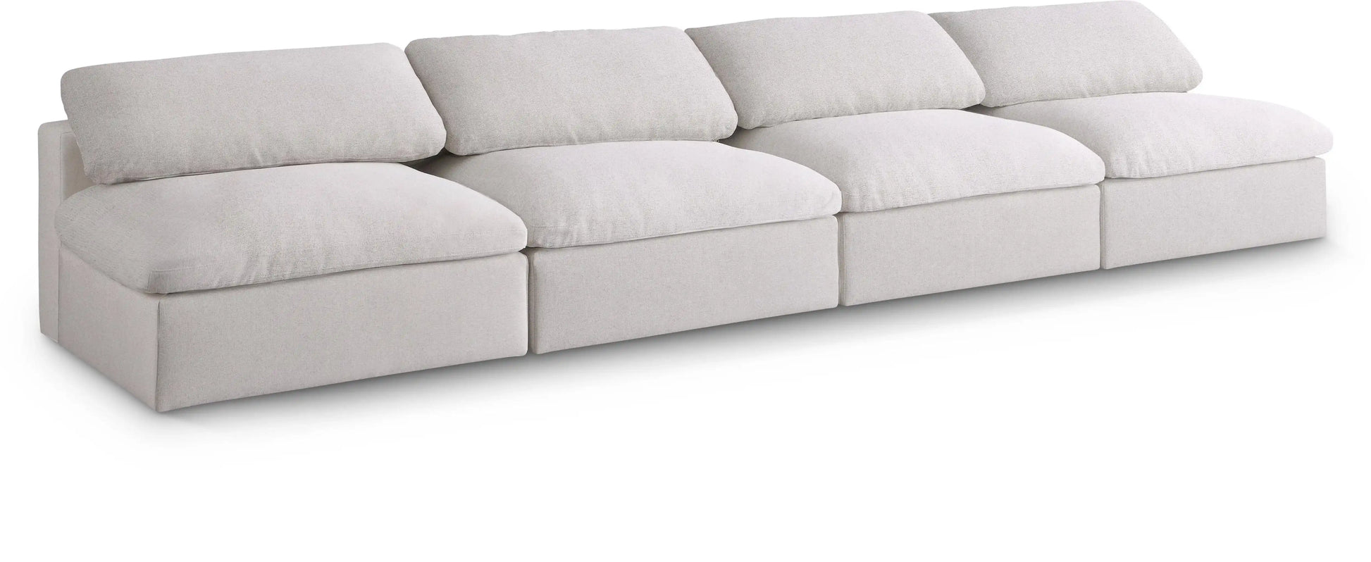 Serene - Modular Armless 4 Seat Sofa - Best Buy Furniture