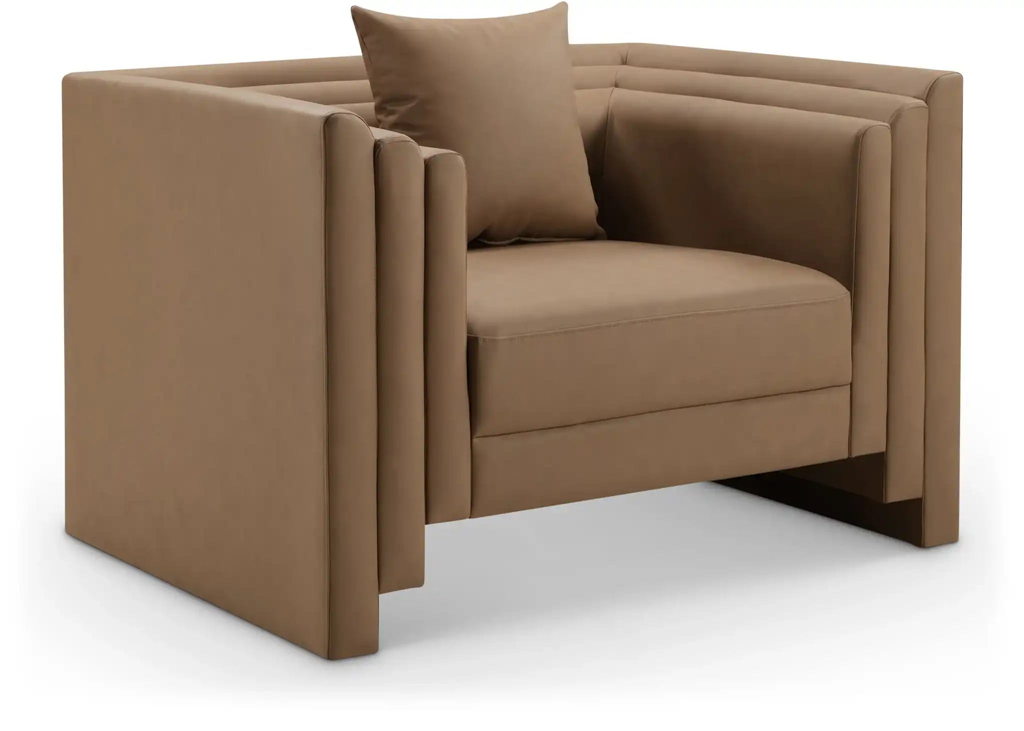 Everett - Vegan Leather Upholstered Chair - Best Buy Furniture