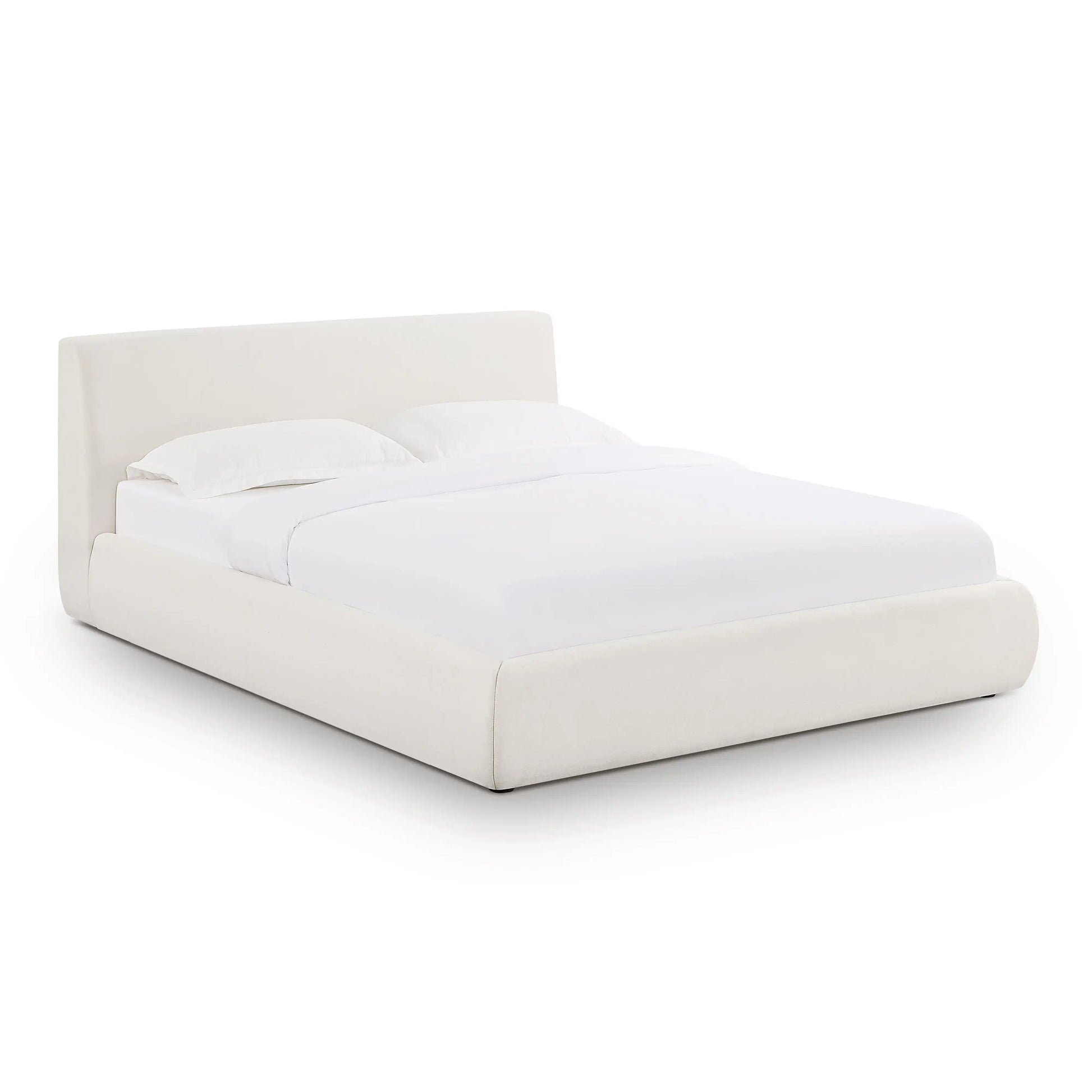 Isla - Upcycled Linen King Bed - Best Buy Furniture