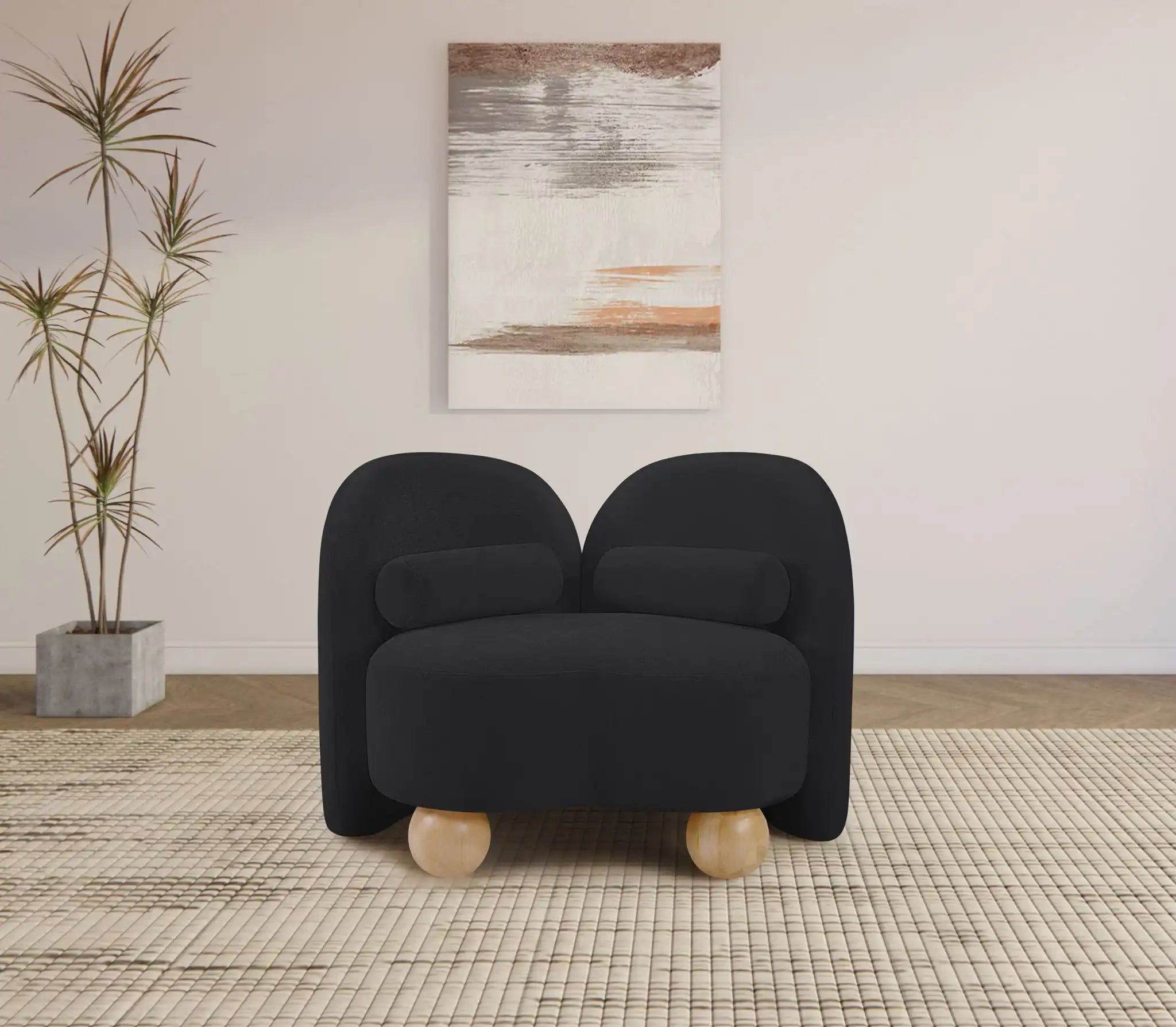 Daphne - Chenille Chair