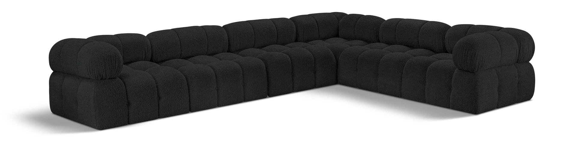Ames - 6 Piece Modular Corner Sectional - Best Buy Furniture