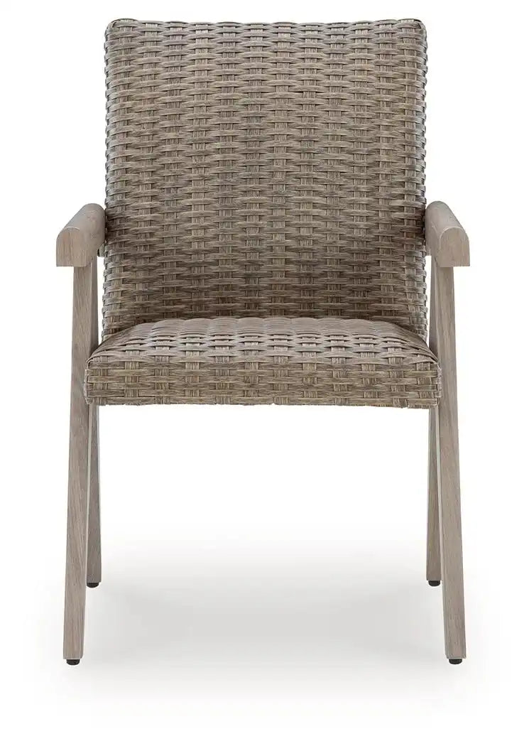 Cliff Trails - Arm Chair (Set of 2) - Beige - Best Buy Furniture