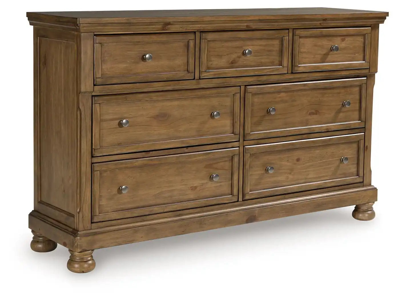 Feddinger - Dresser - Medium Brown - Best Buy Furniture