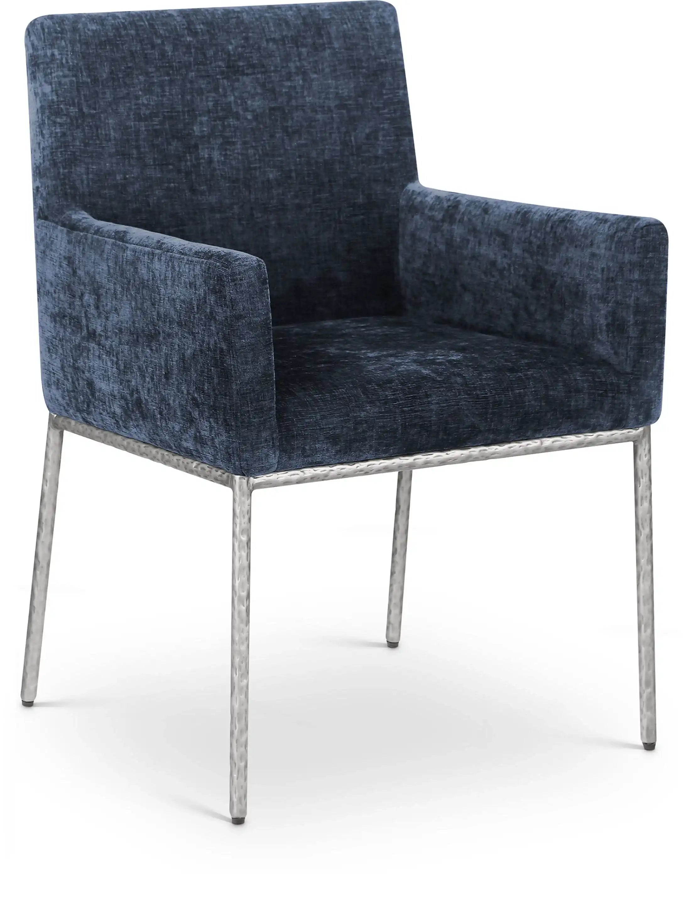 Reeves - Dining Chair With Silver Legs (Set of 2) - Best Buy Furniture