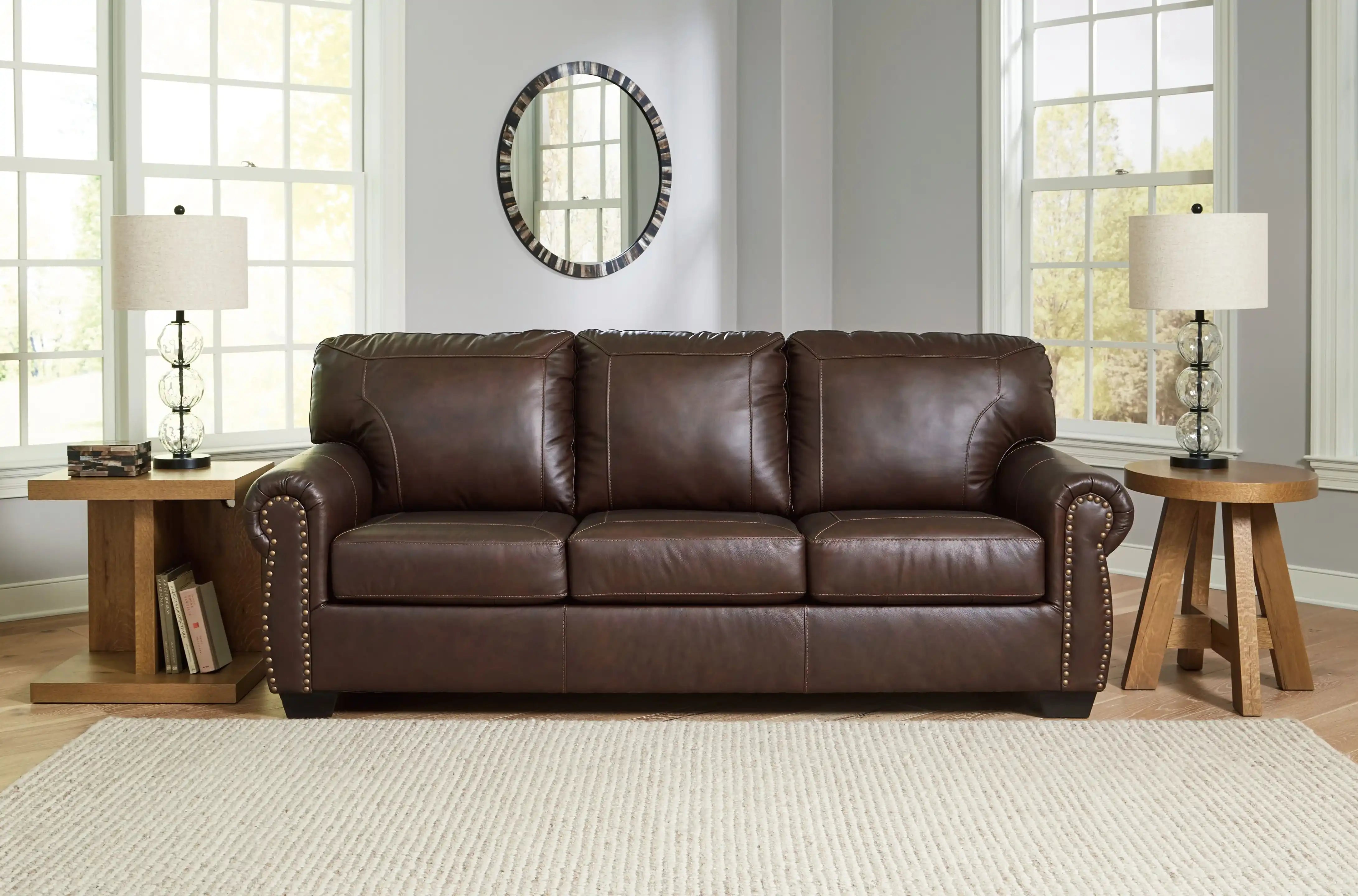 Colleton - Sofa - Dark Brown - Best Buy Furniture