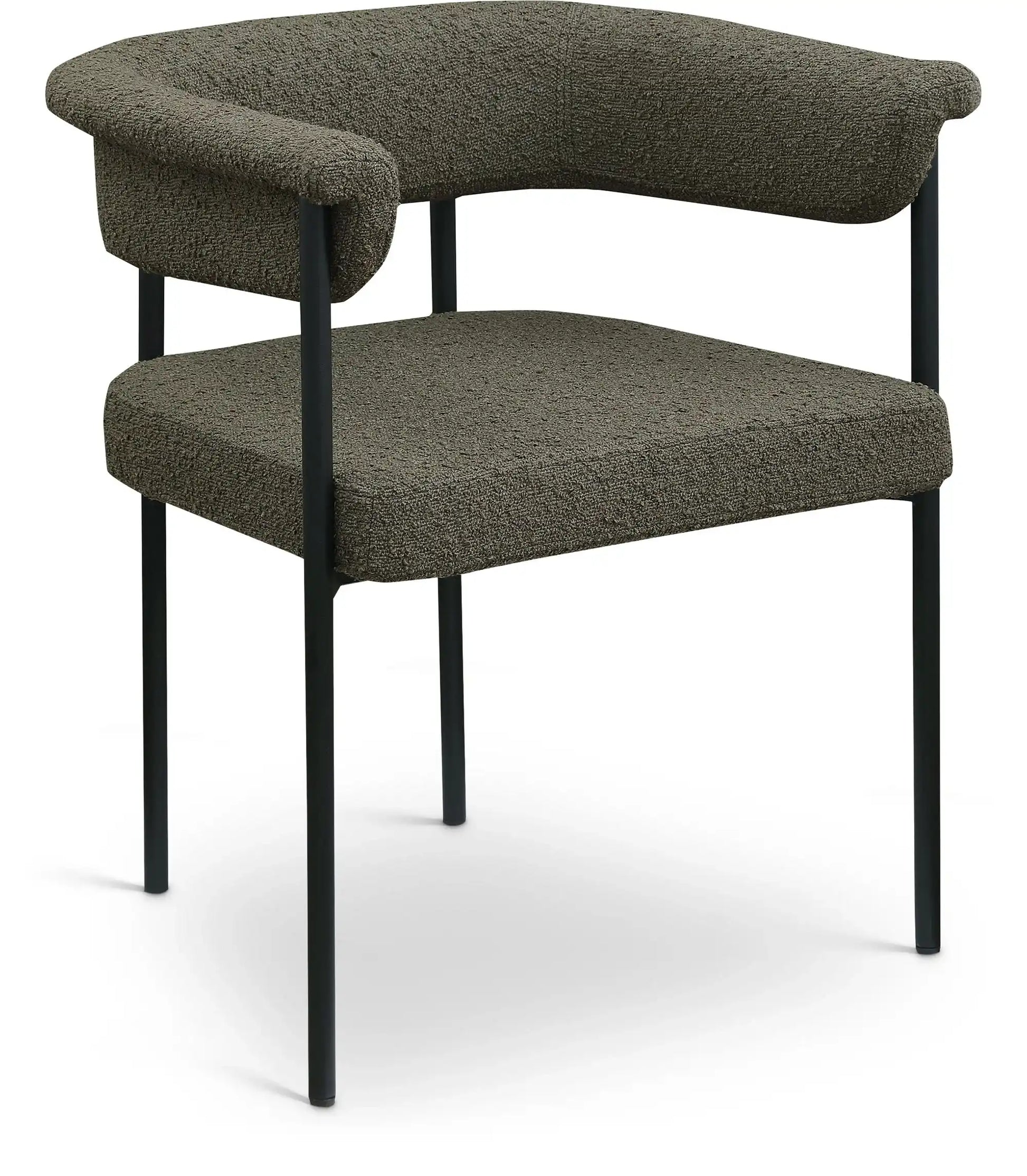 Malin - Boucle Dining Chair (Set of 2) - Best Buy Furniture
