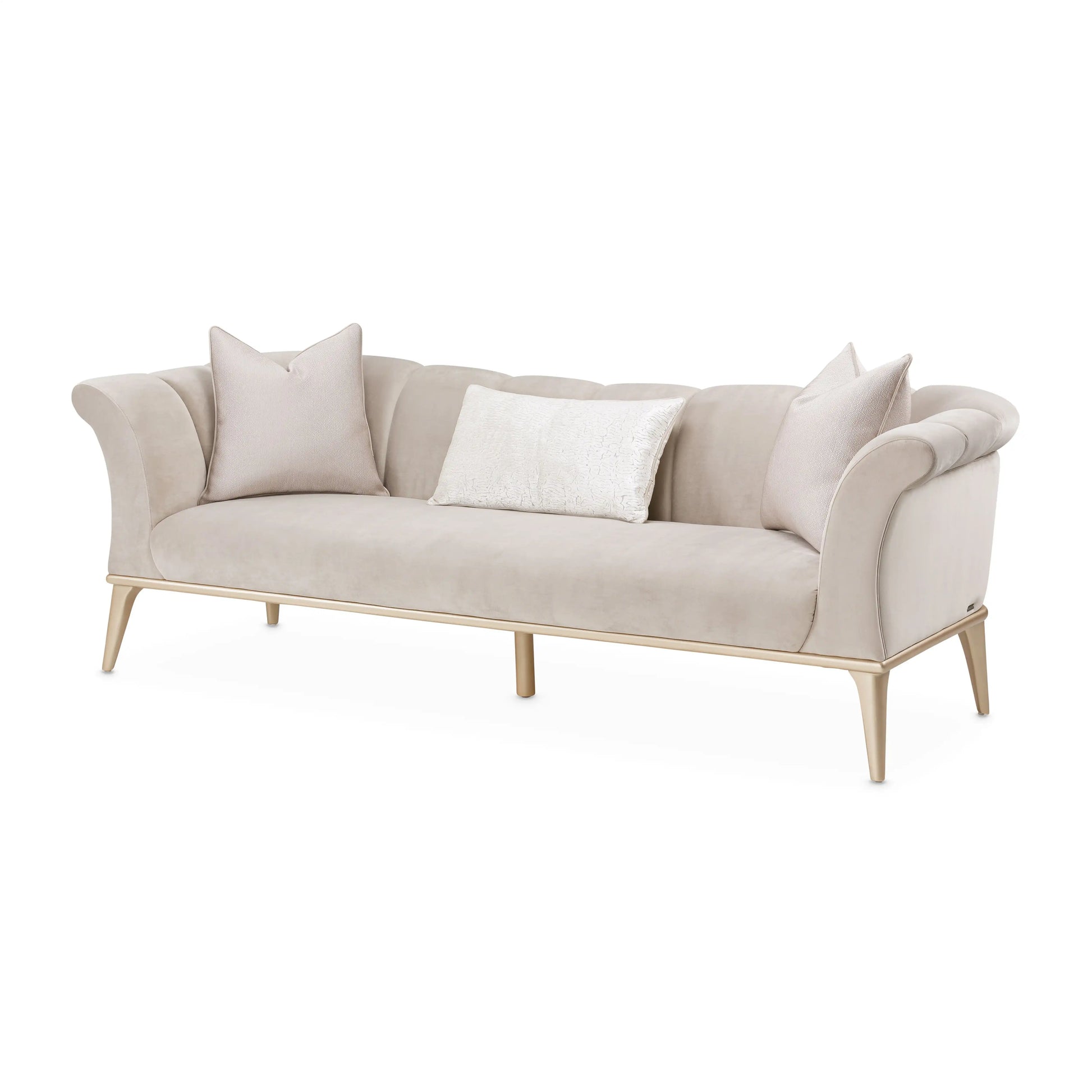 Yvette - Sofa - Porcini/Medium Champagne - Best Buy Furniture