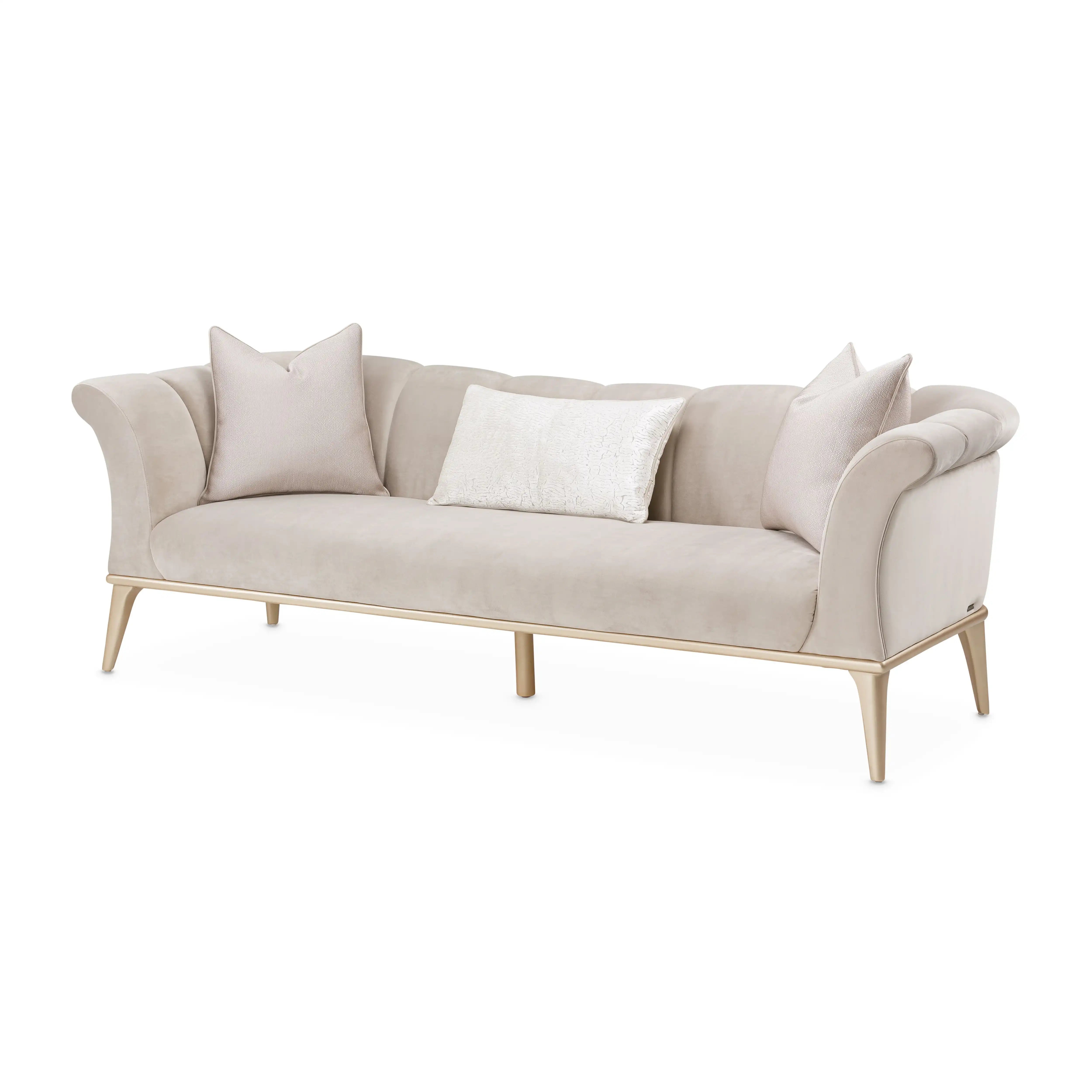 Yvette - Sofa - Porcini/Medium Champagne - Best Buy Furniture