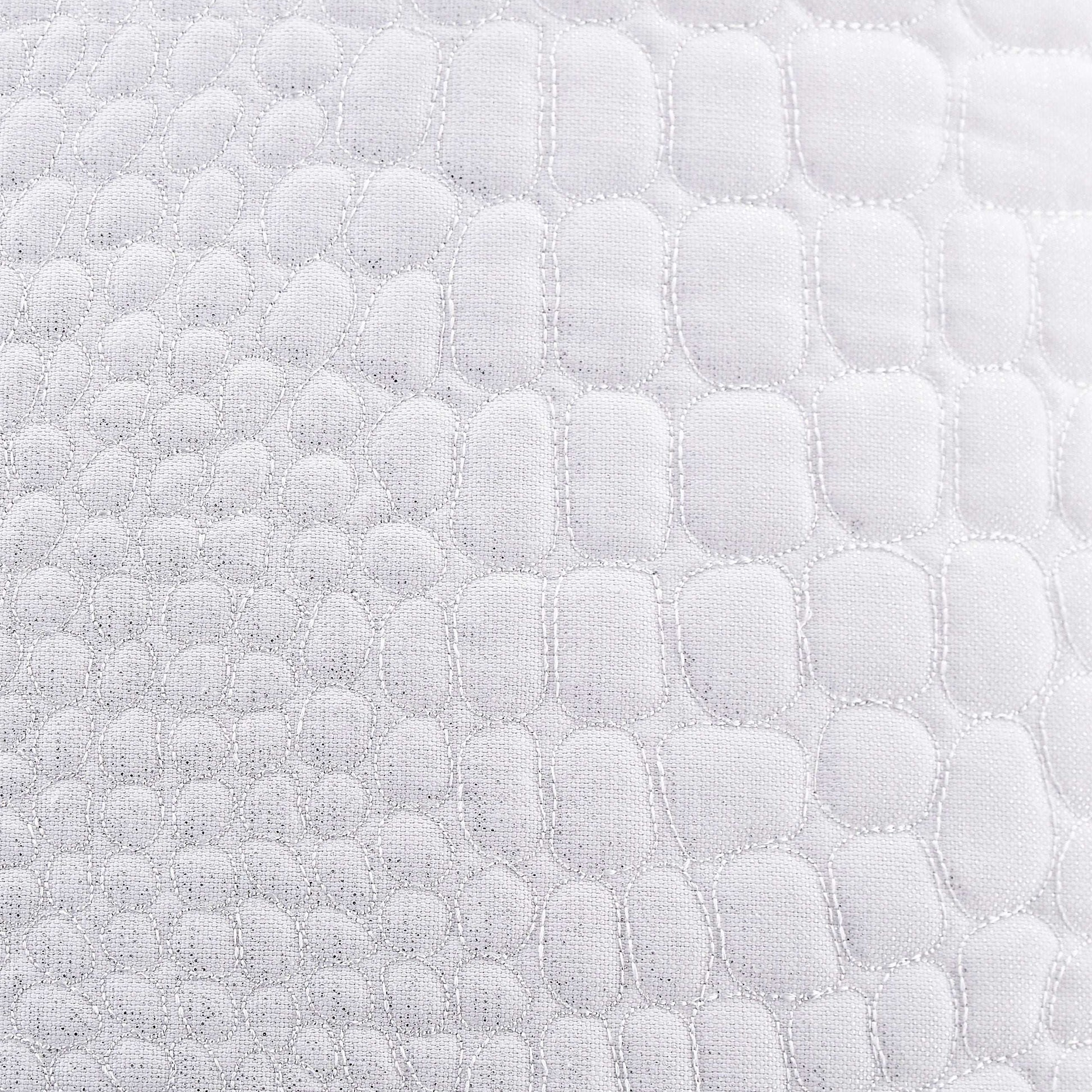 Brilliance - 26" Square Euro Sham - White - Best Buy Furniture