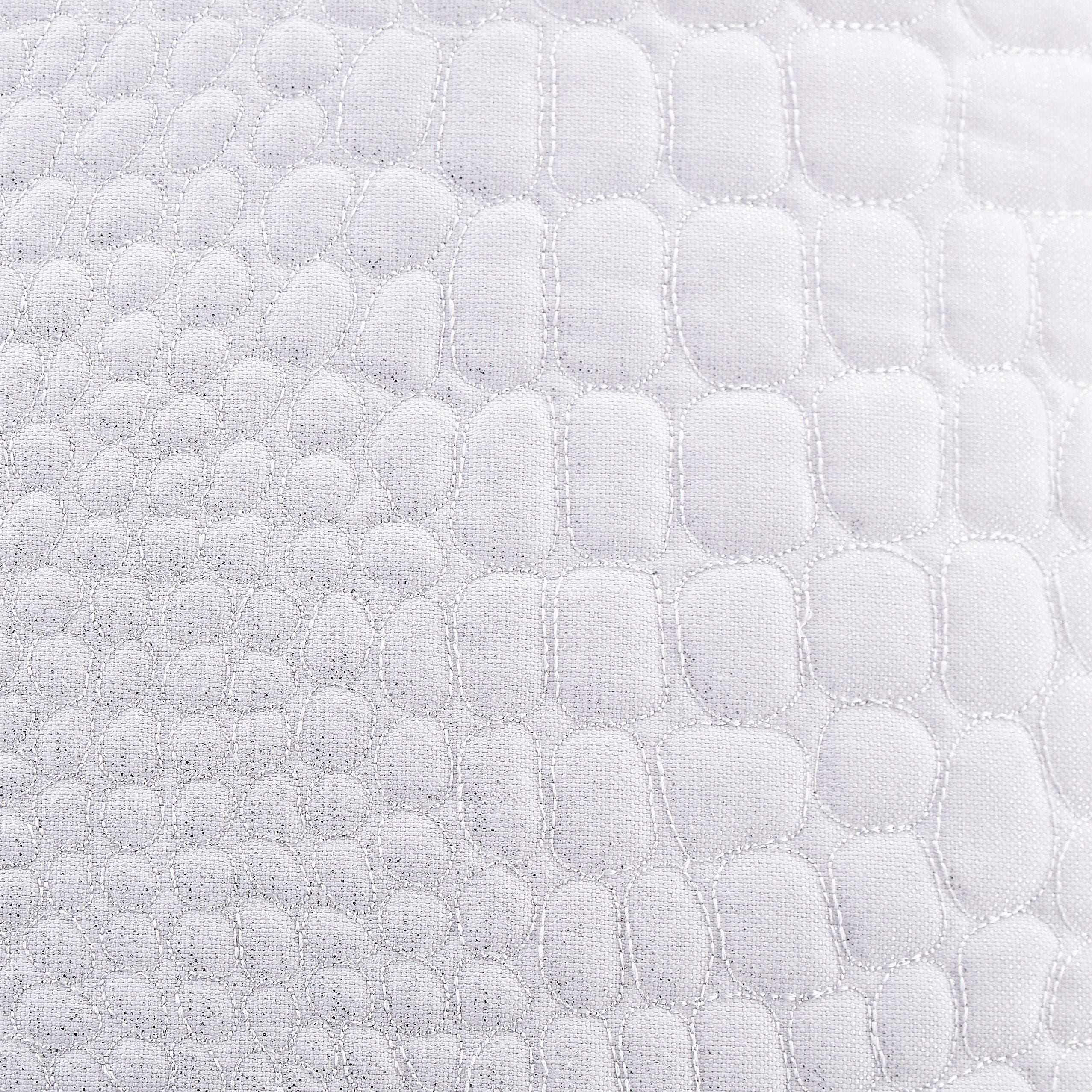 Brilliance - 26" Square Euro Sham - White - Best Buy Furniture