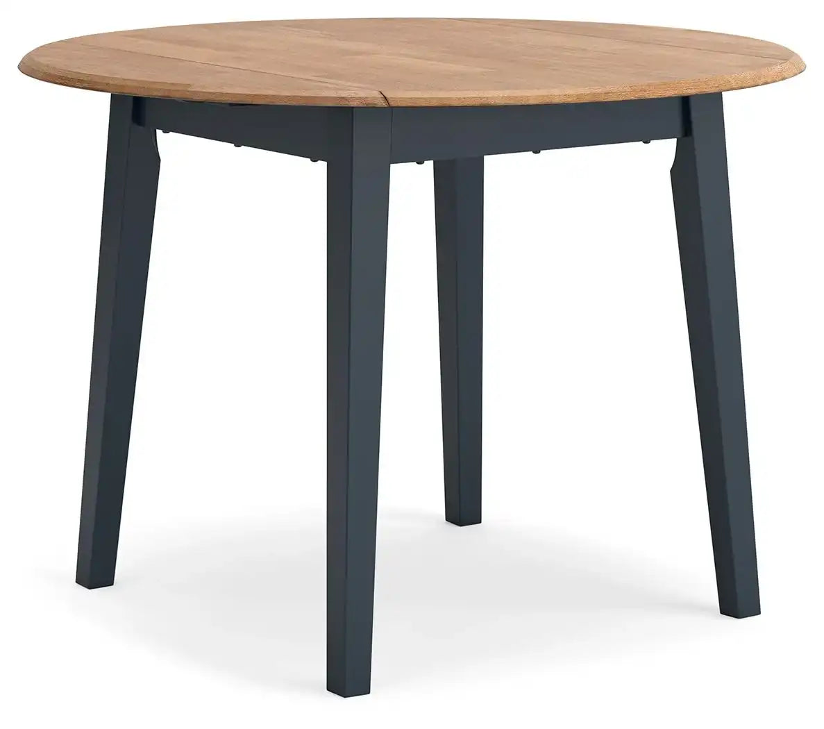 Gesthaven - Round Dining Room Drop Leaf Table - Best Buy Furniture