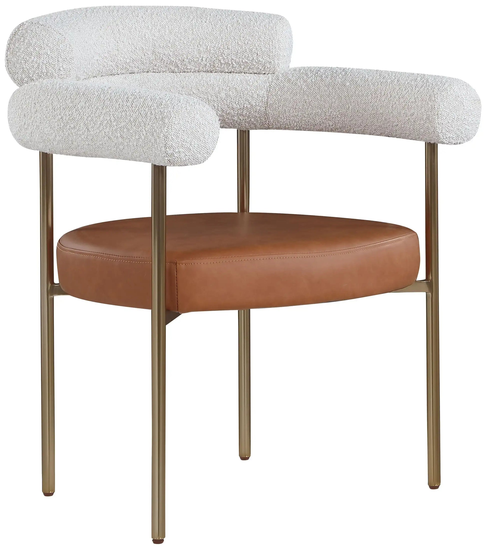 Blake - Dining Chair With Bronze Legs (Set of 2) - Best Buy Furniture