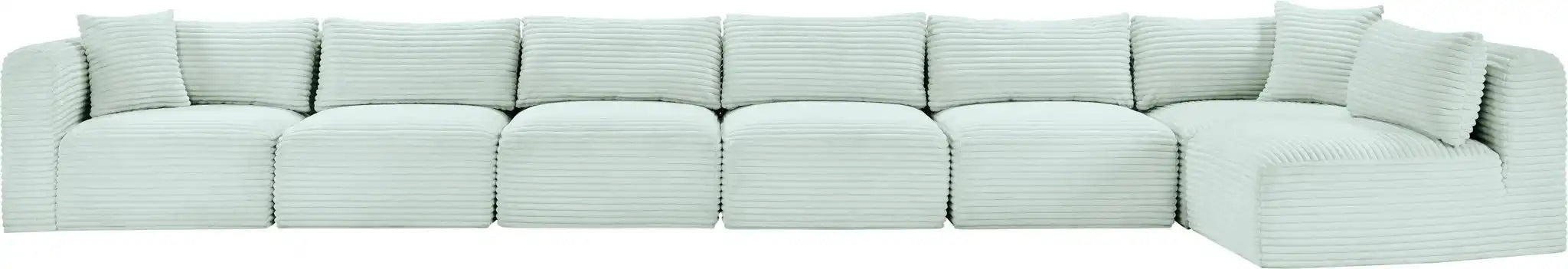 Shaggy - 7 Piece Modular Sectional