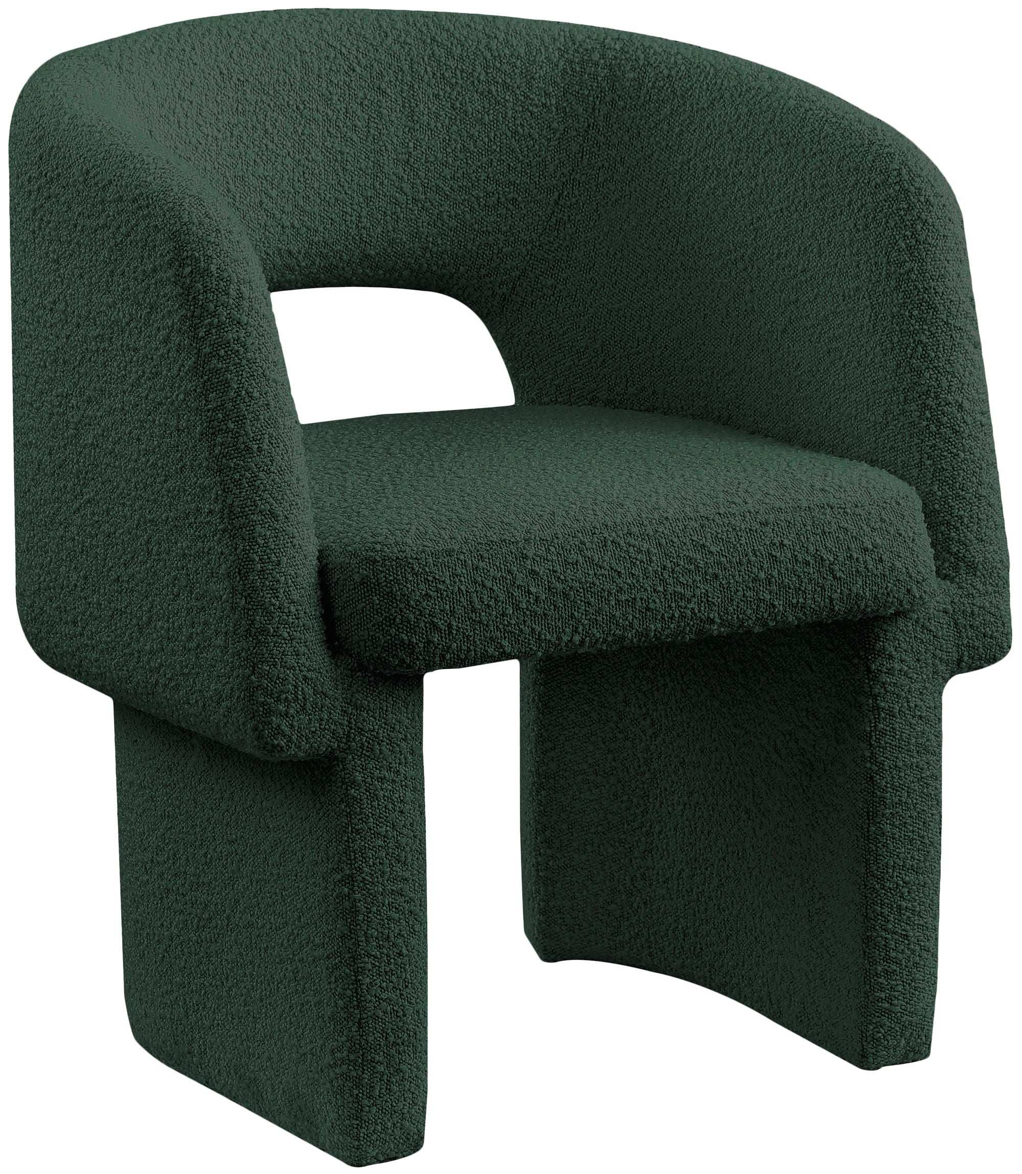 Emmet - Boucle Dining Chair / Accent Chair - Best Buy Furniture