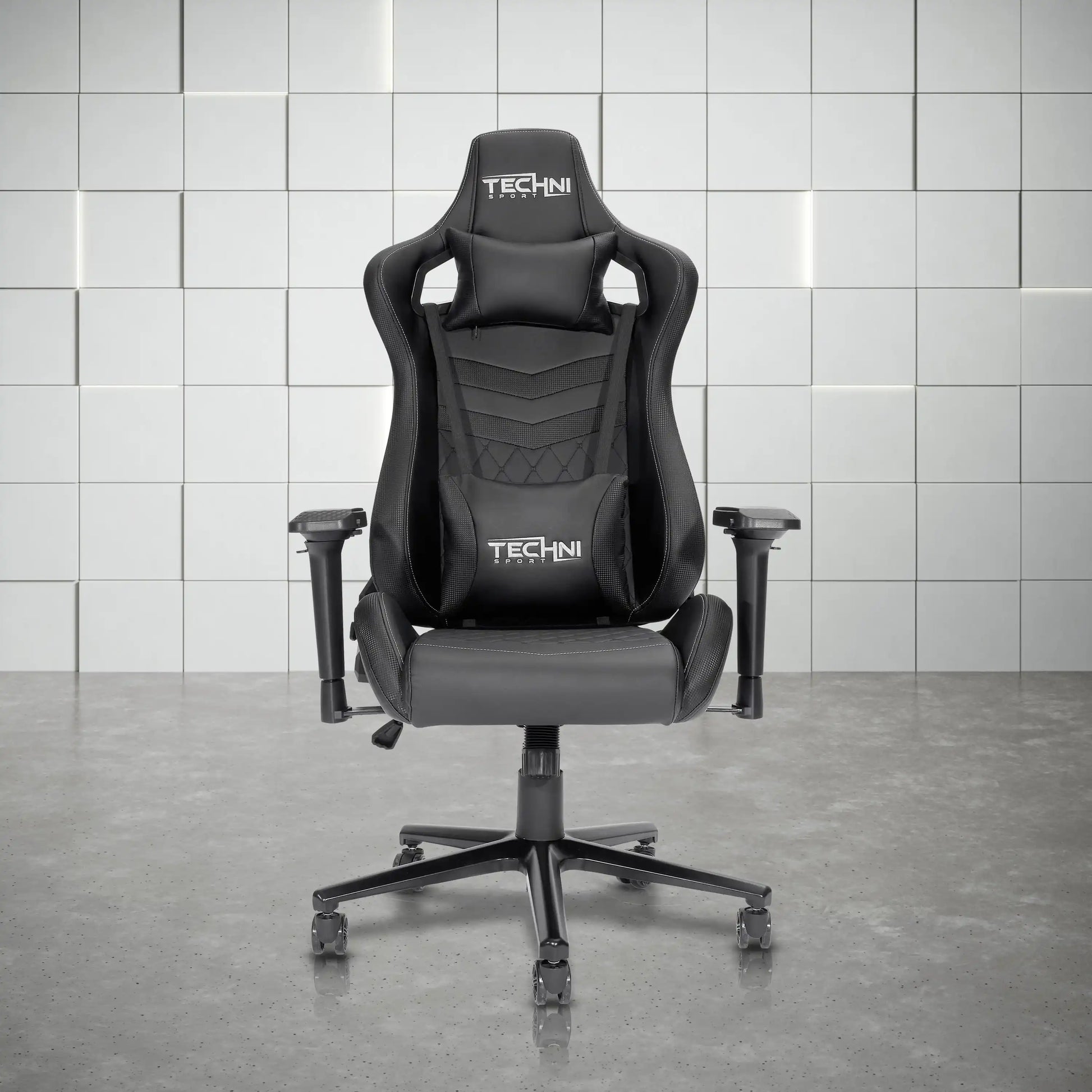 Techni Sport TS-83 Ergonomic High Back Racer Style PC Gaming Chair, Black - Best Buy Furniture