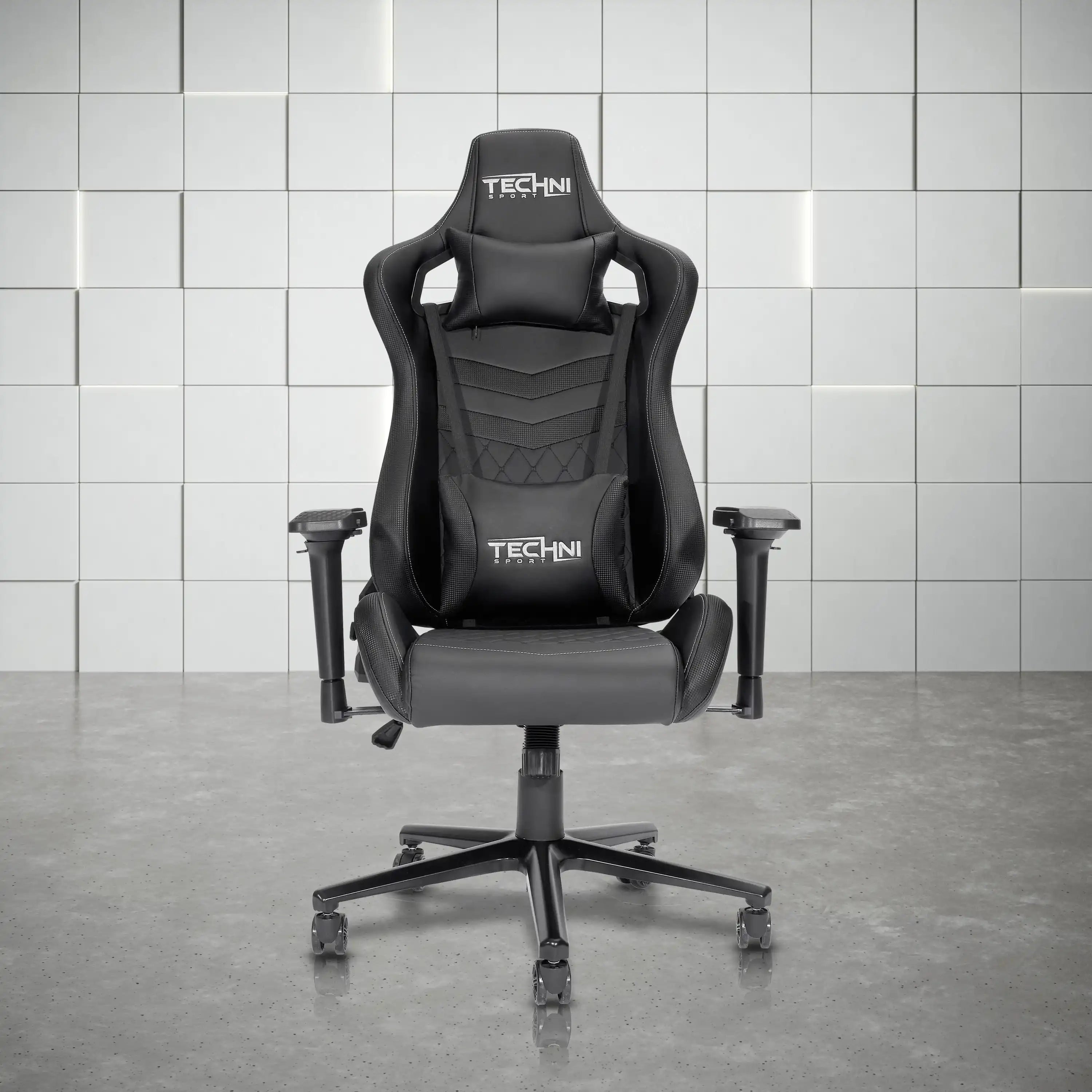 Techni Sport TS-83 Ergonomic High Back Racer Style PC Gaming Chair, Black - Best Buy Furniture