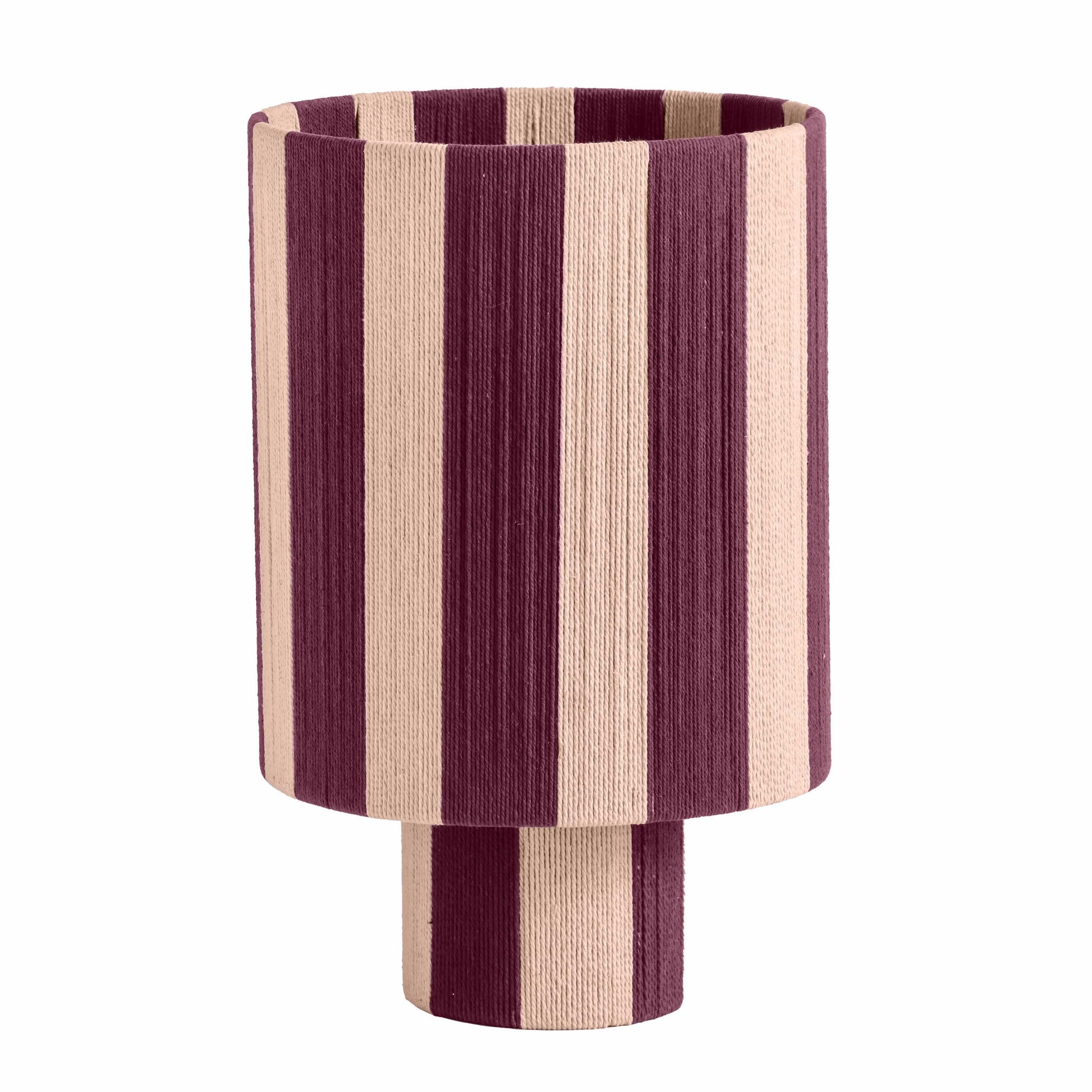 Guinevere - Striped Cotton Table Lamp - Best Buy Furniture