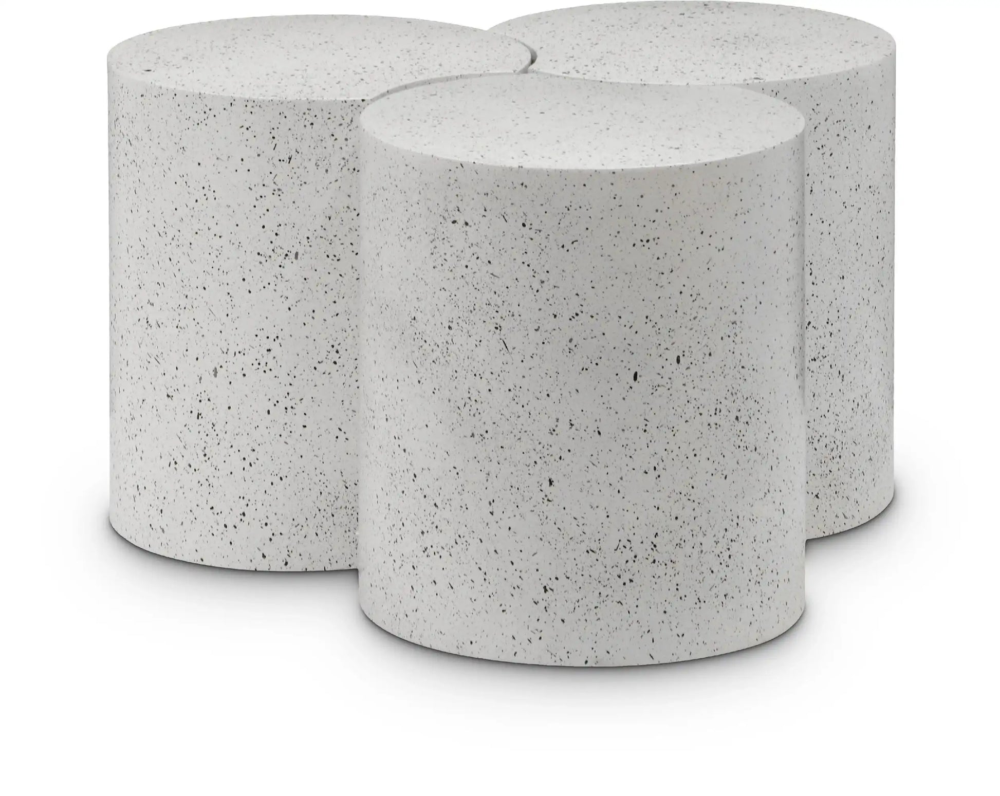 Dimple - 3 Piece Modular Coffee Table - Terazzo Finish - Best Buy Furniture