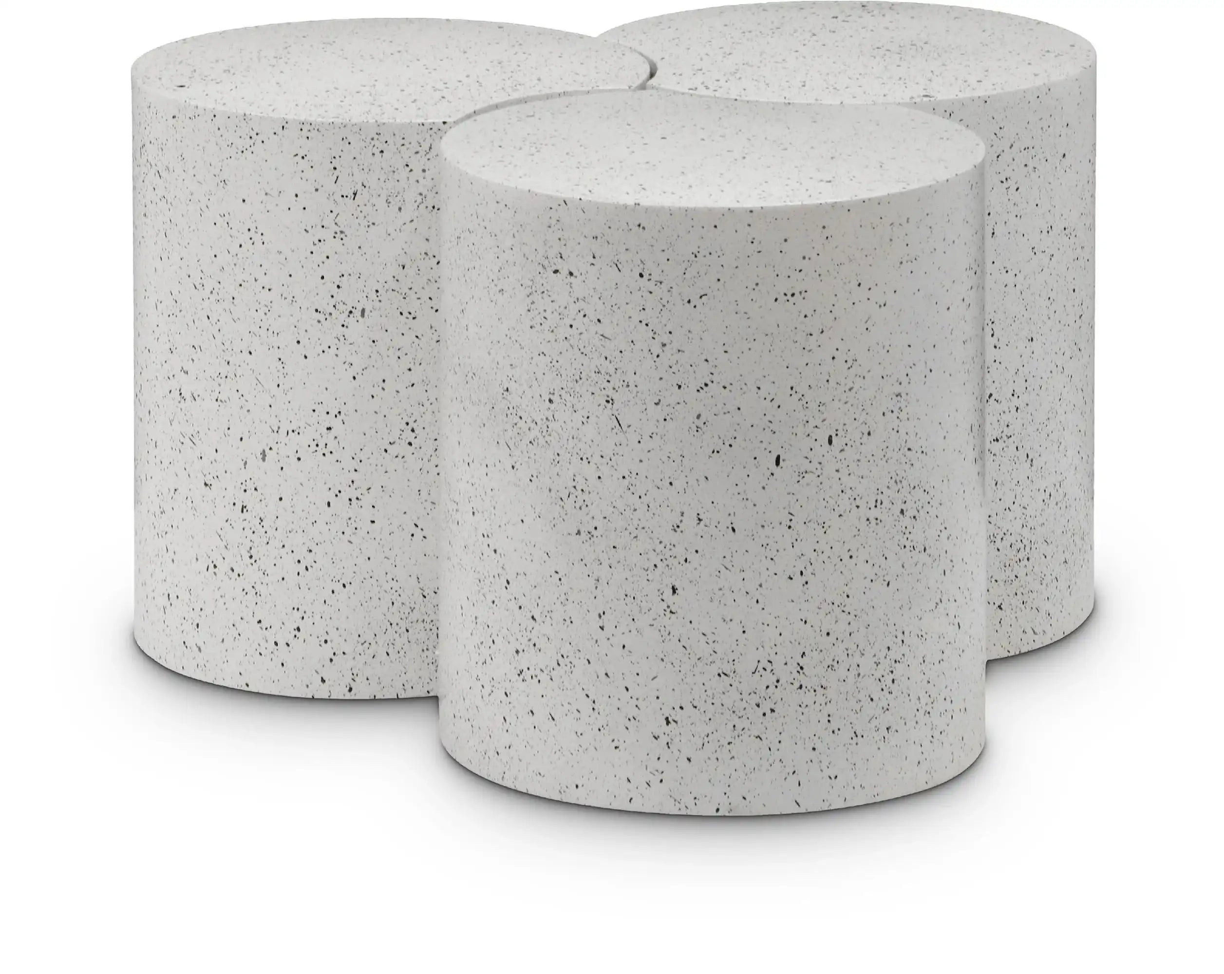 Dimple - 3 Piece Modular Coffee Table - Terazzo Finish - Best Buy Furniture