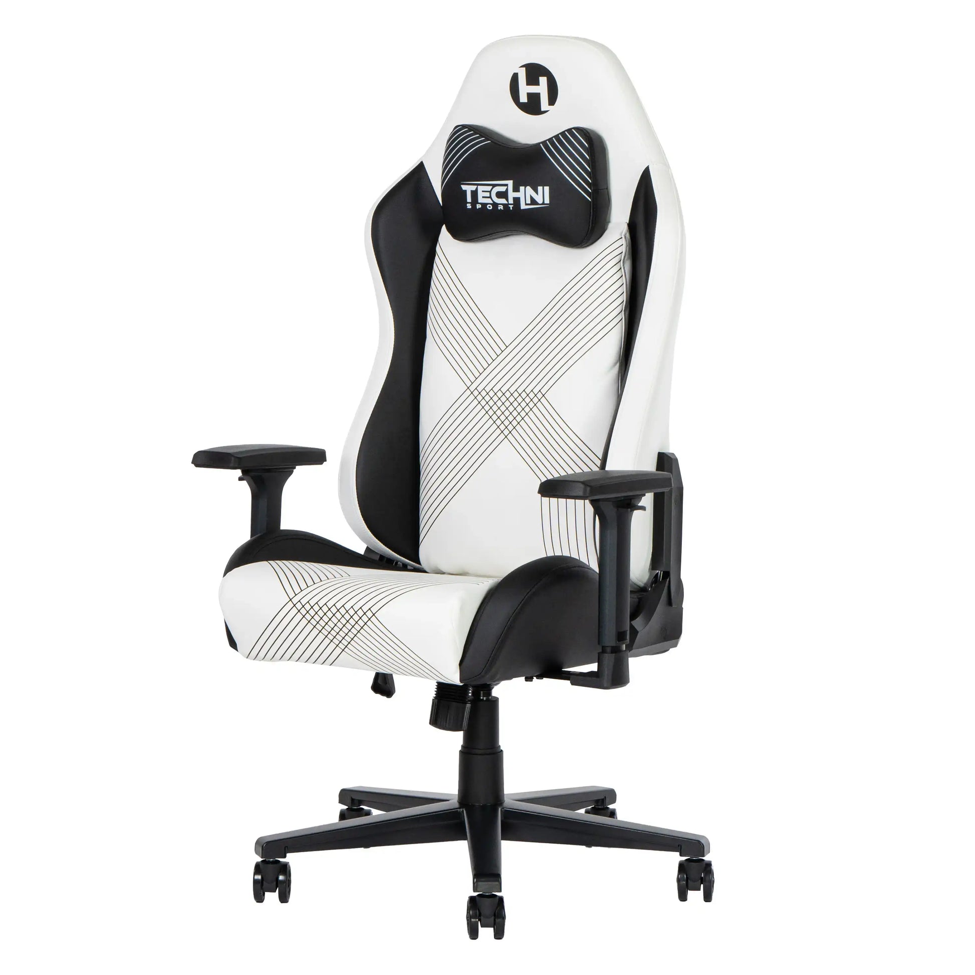 Techni Sport RTA-TS68C-WHT Comfort Edge White Gaming Chair - Best Buy Furniture
