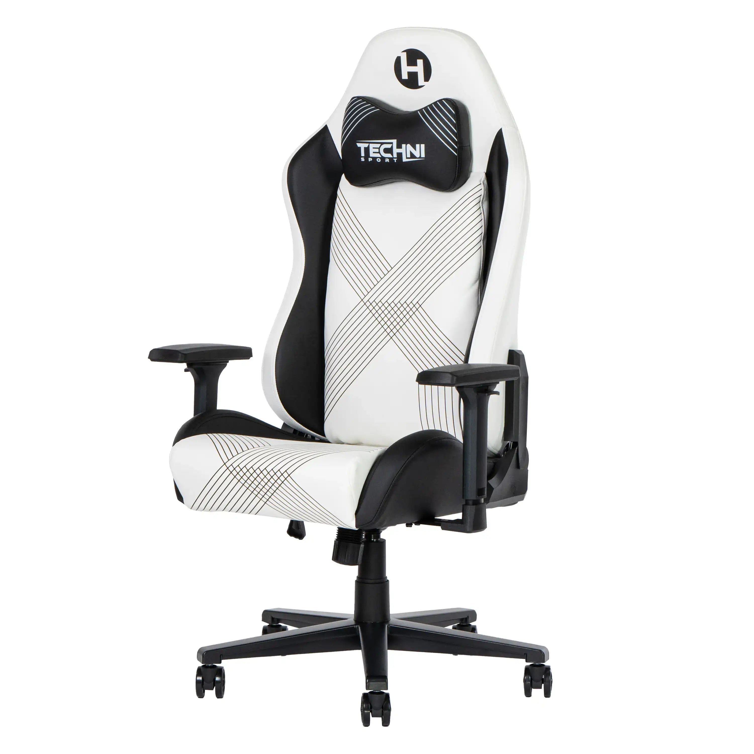 Techni Sport RTA-TS68C-WHT Comfort Edge White Gaming Chair - Best Buy Furniture