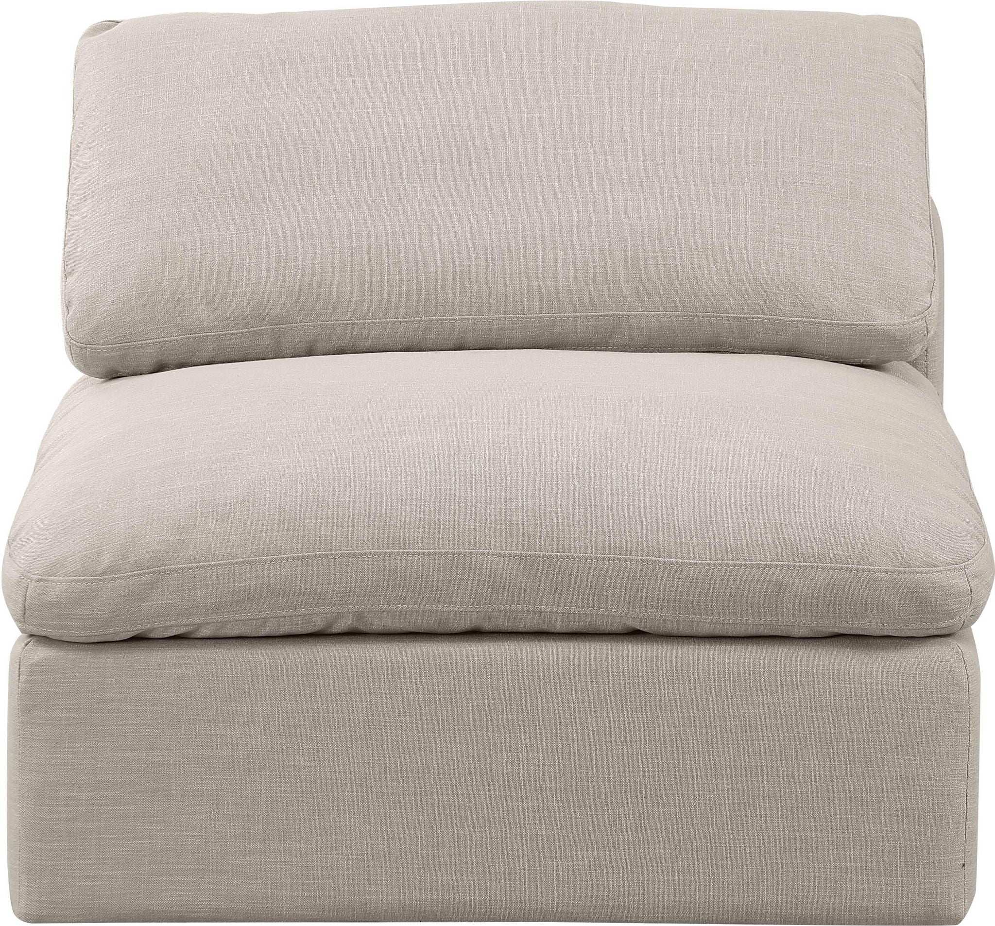 Indulge - Linen Armless Chair
