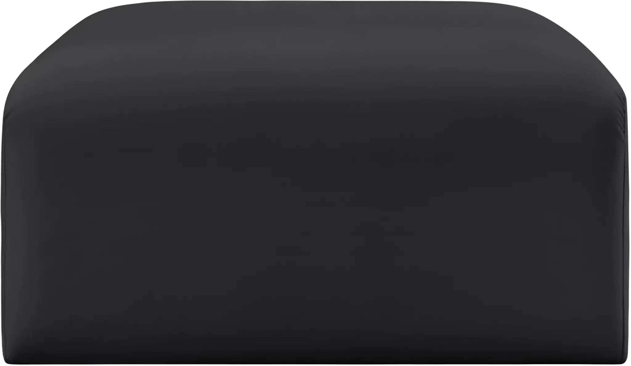 Arc - Faux Leather Ottoman