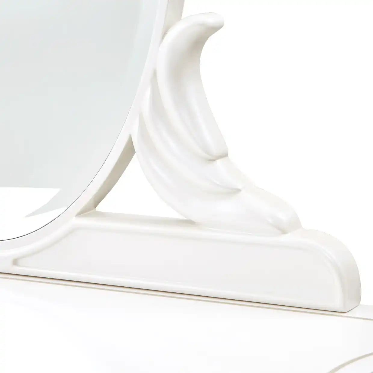 La Marisia - Vanity Mirror - Creamy Pearl - Best Buy Furniture
