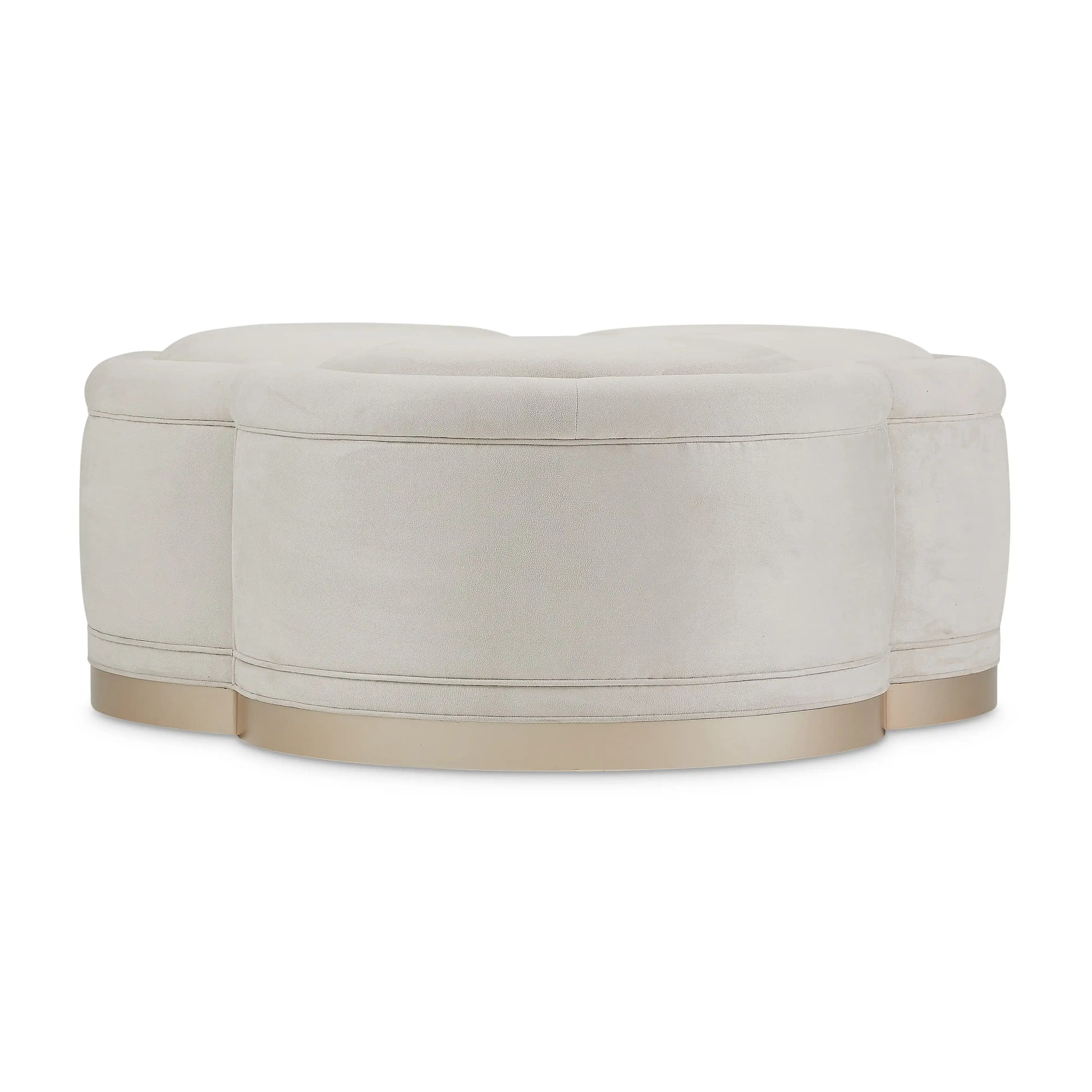 Malibu Crest - Cocktail Ottoman - Chardonnay - Best Buy Furniture