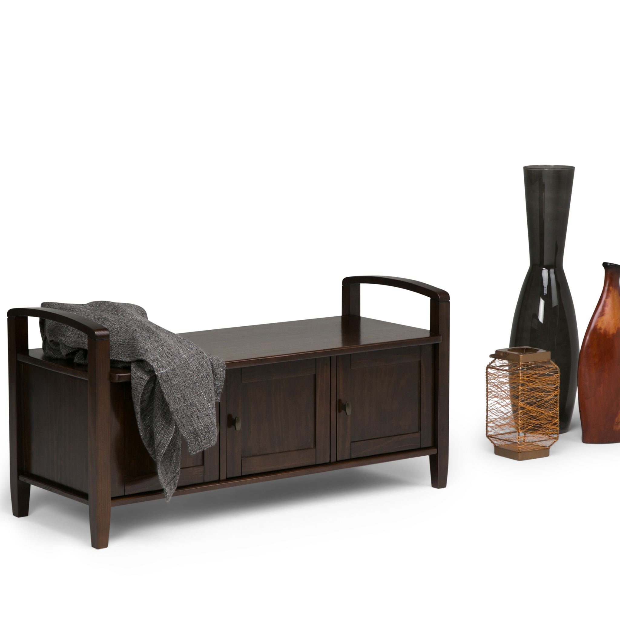 Warm Shaker - Handcrafted Entryway Storage Bench