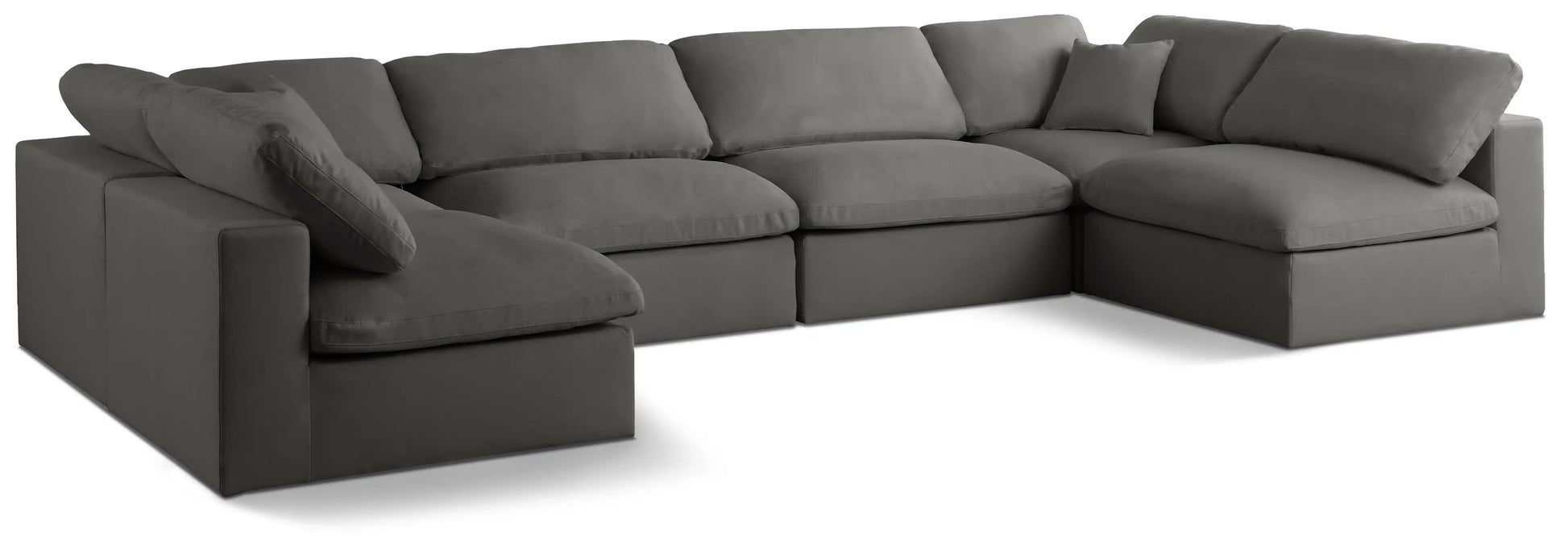 Plush - 6 Piece Modular Sectional - Best Buy Furniture