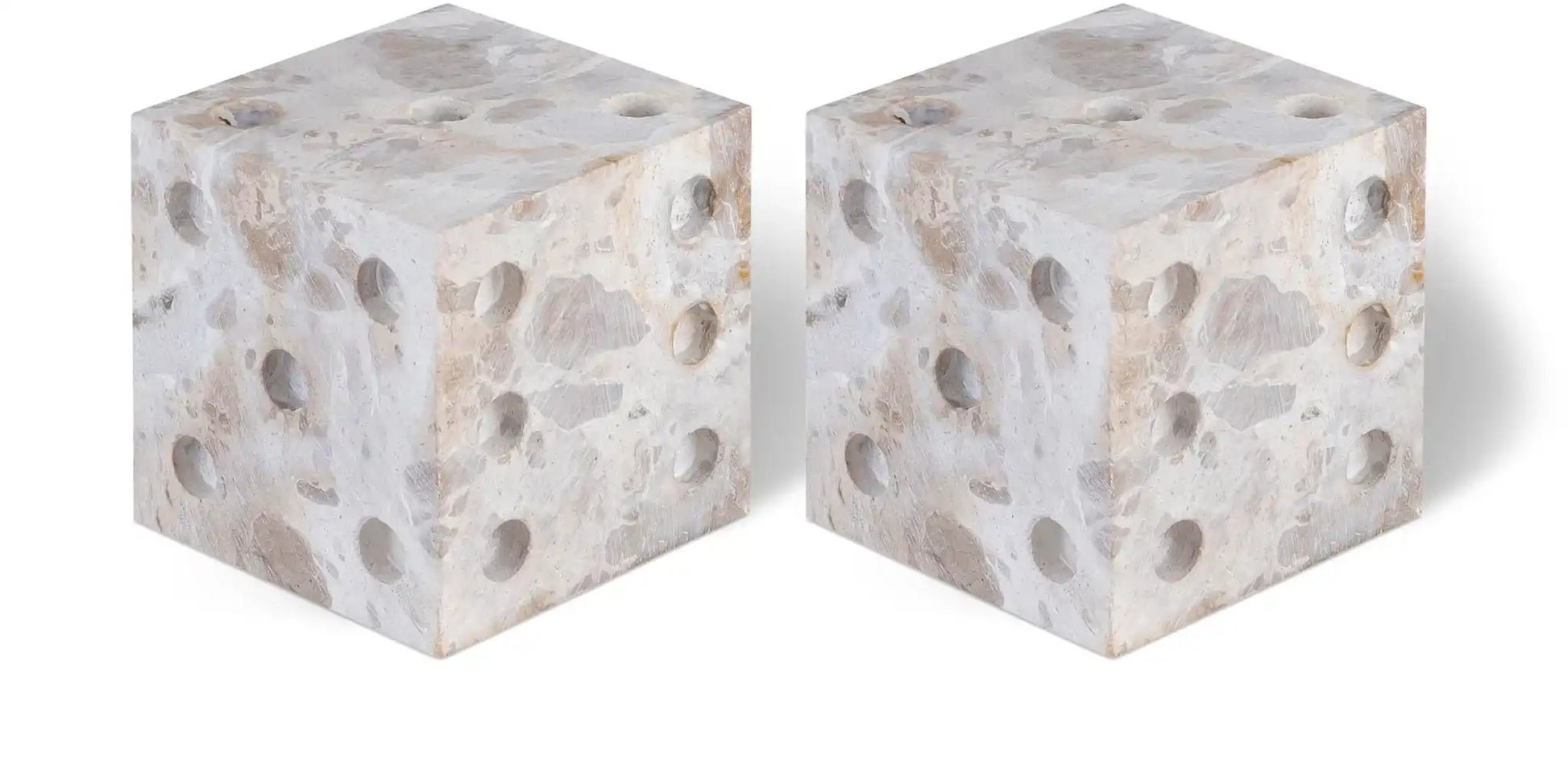 Dice - Marble Decorative - Best Buy Furniture