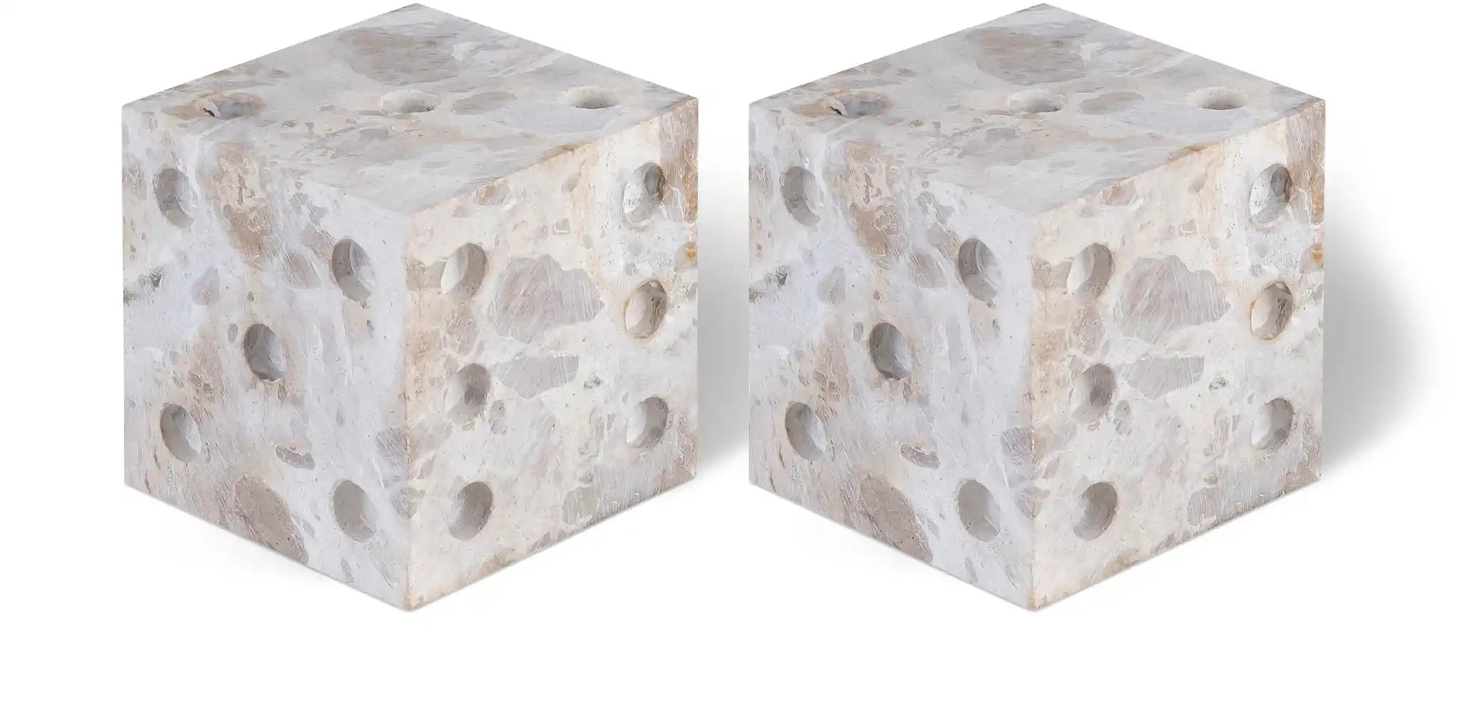 Dice - Marble Decorative - Best Buy Furniture