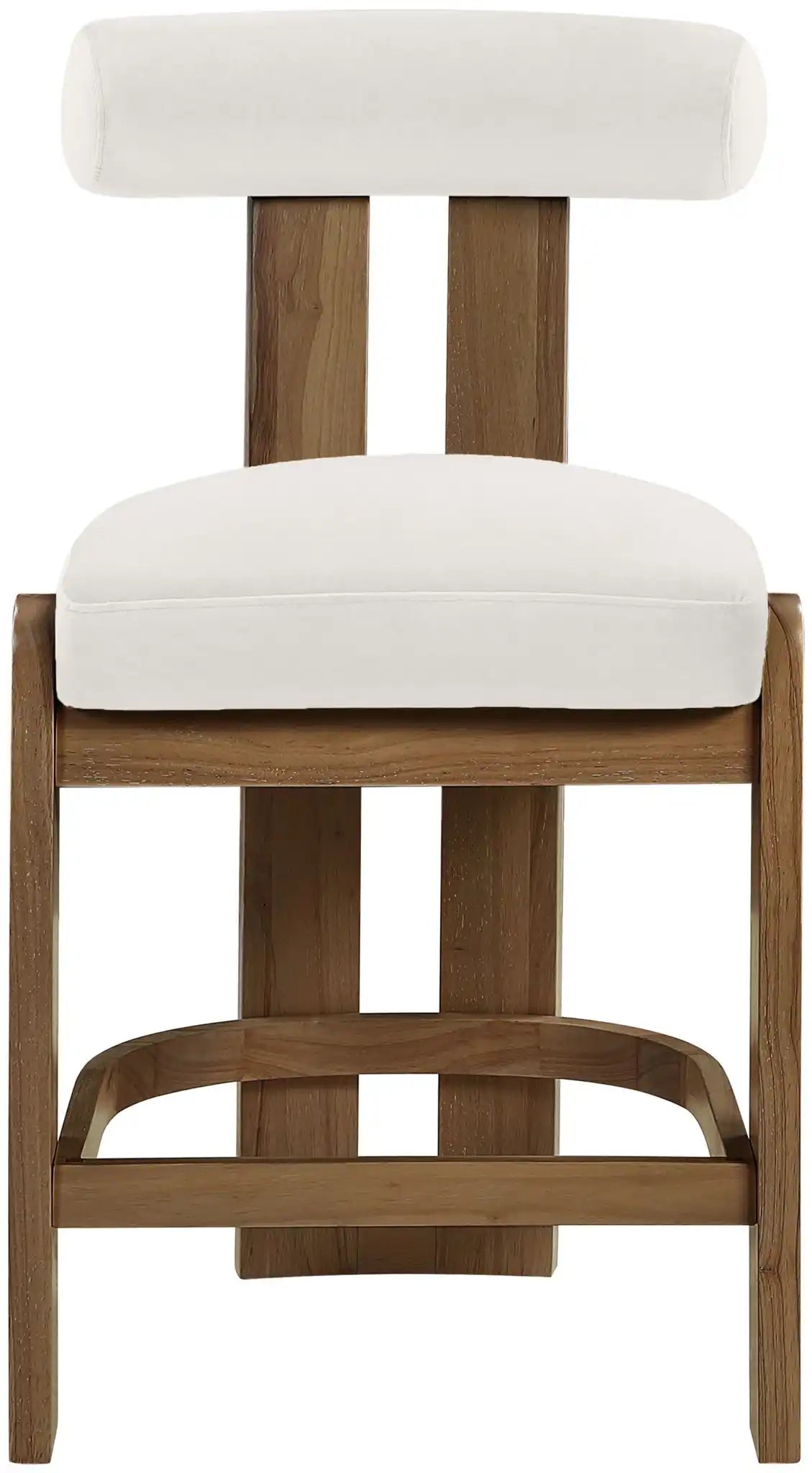 Arienzo - Velvet Upholstered Counter Stool (Set of 2)